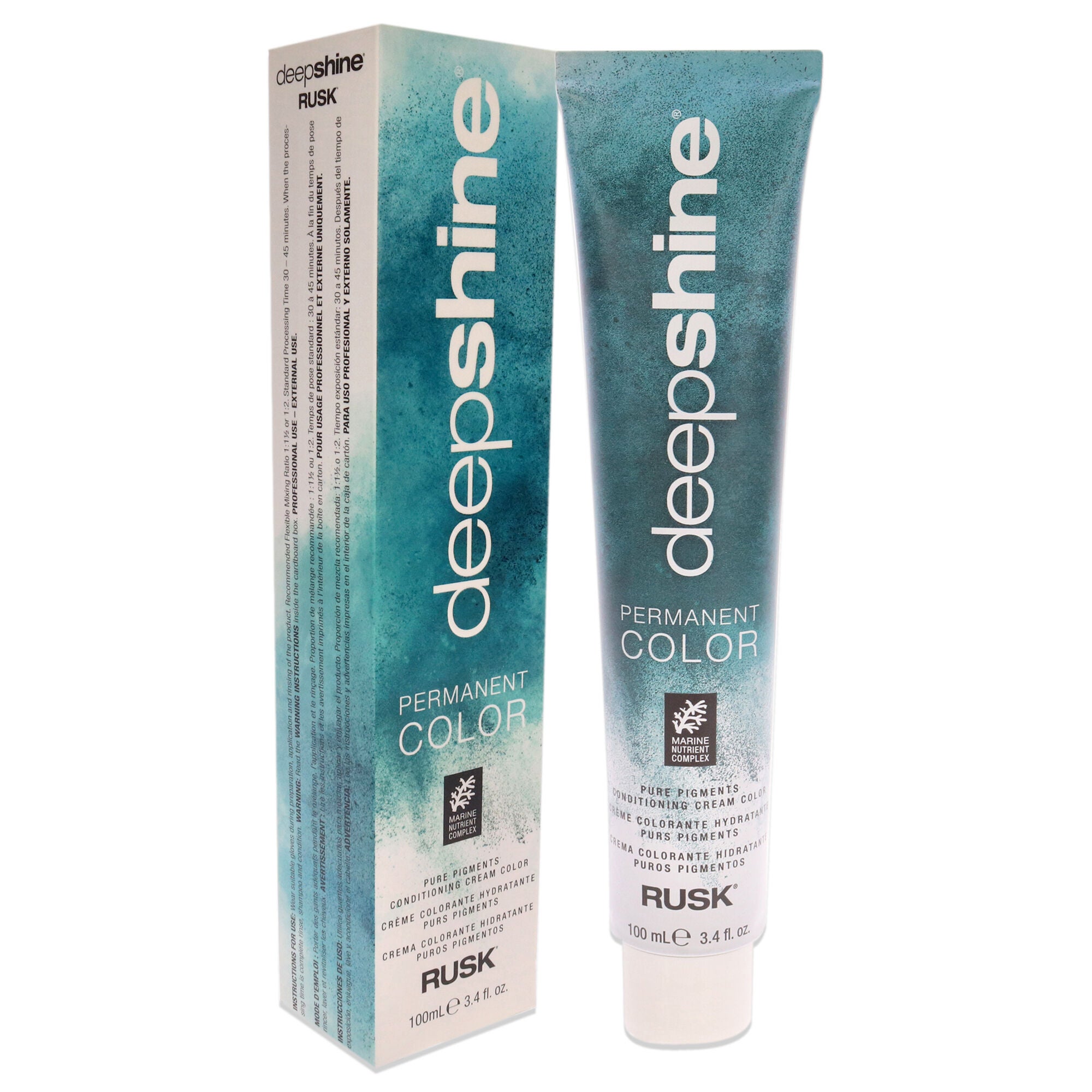 Deepshine Pure Pigments Conditioning Cream Color - 8.31S Light Sand Blonde by Rusk for Unisex - 3.4 oz Hair Color, See Description, alternate image number 2