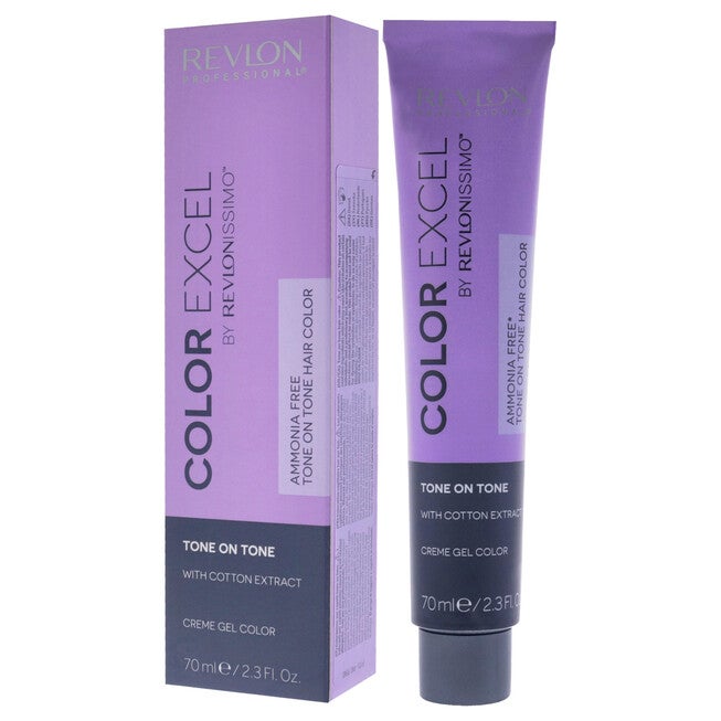 Revlonissimo Color Excel - 6.12 Dark Ash Iridescent Blonde by Revlon for Unisex - 2.3 oz Hair Color, , alternate image number null