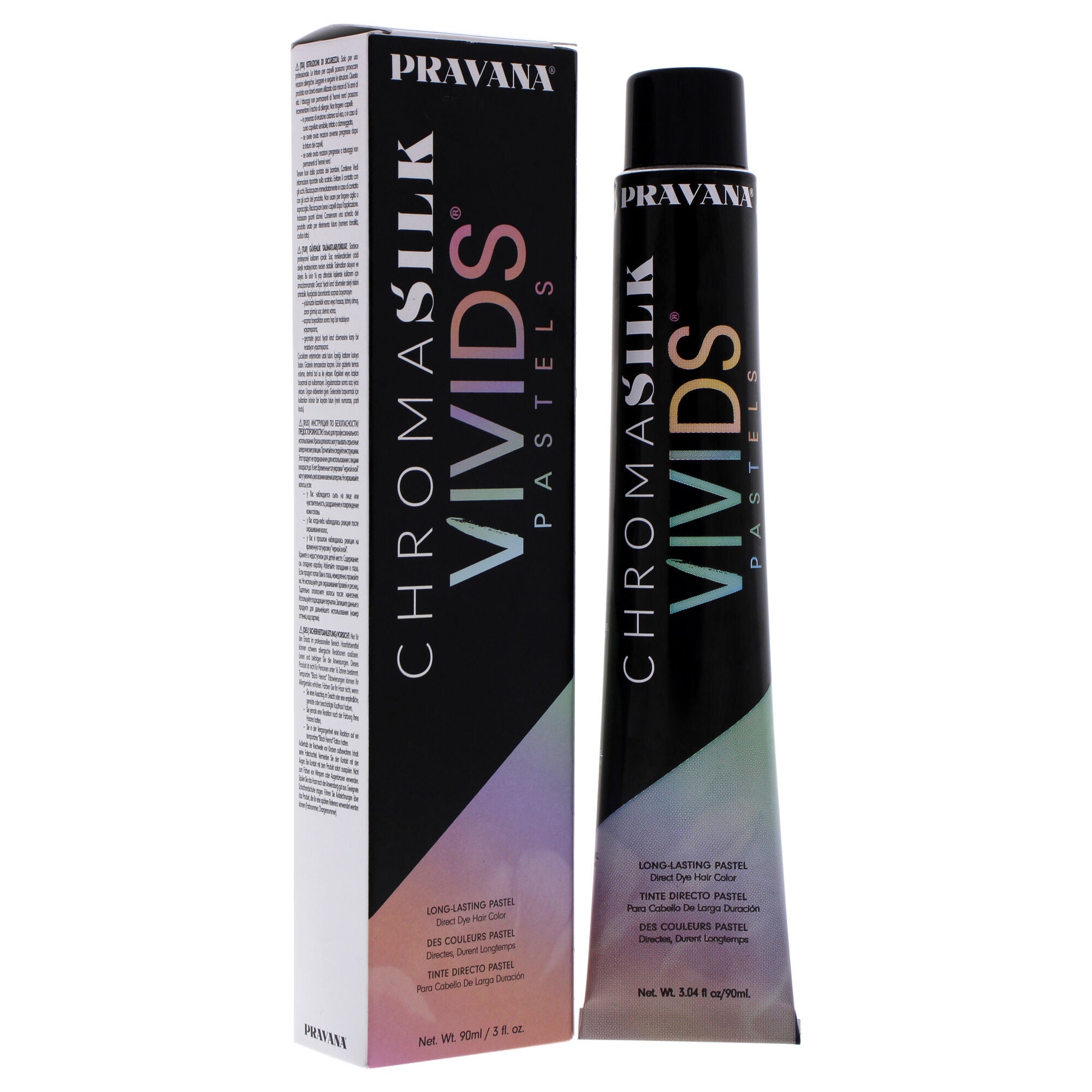ChromaSilk Pastels Long Lasting Color- Blissful Blue by Pravana for Unisex - 3 oz Hair Color, See Description, alternate image number 1