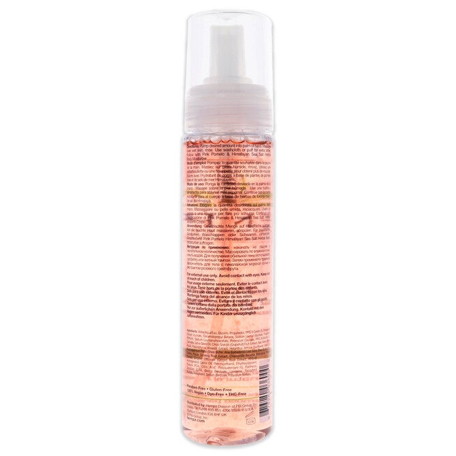 Fresh Fusions Pink Pomelo and Himalayan Sea Salt Herbal Foaming Body Wash by Hempz for Unisex - 8.5 oz Body Wash, See Description, alternate image number 2