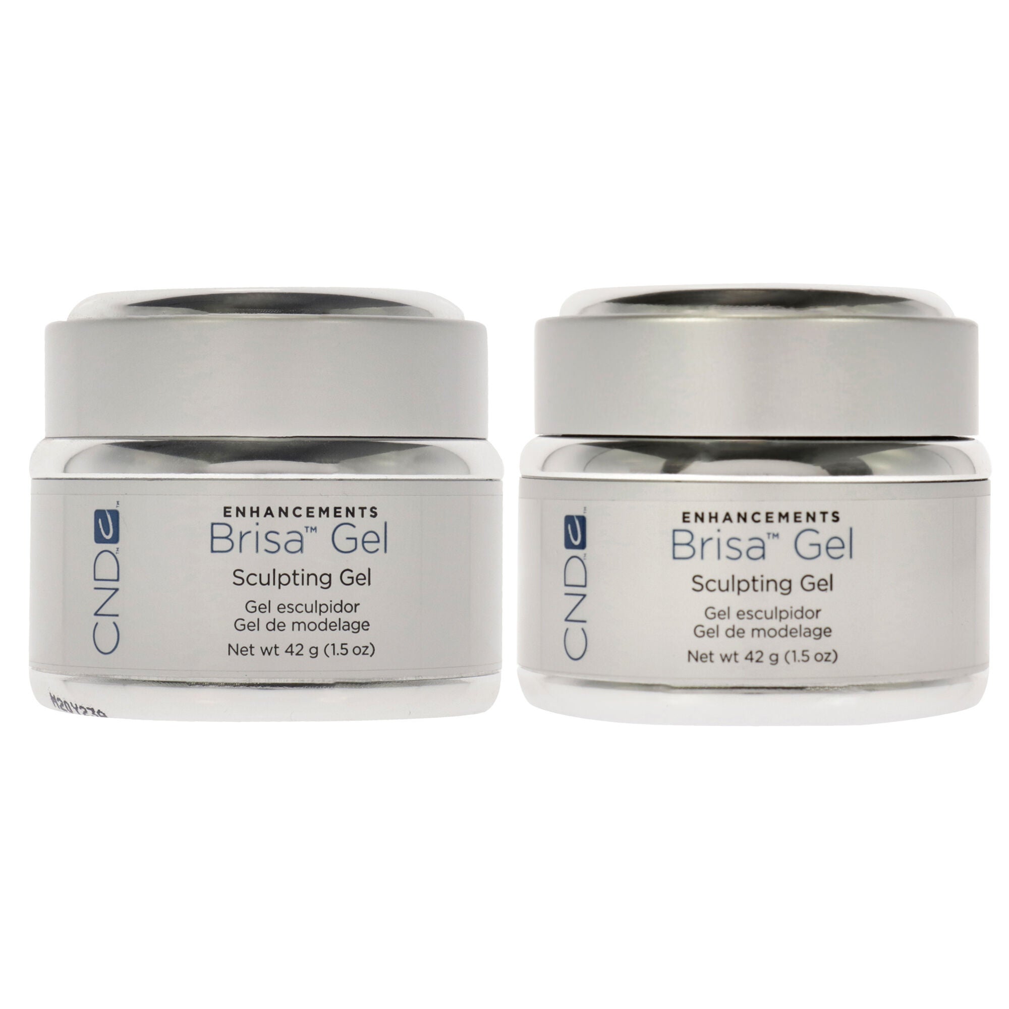 Brisa Sculpting Gel Semi Sheer Kit by CND for Women - 2 Pc Kit 1.5oz Nail Gel - Pure Pink, 1.5oz Nail Gel - Warm Pink, See Description, hi-res image number 0