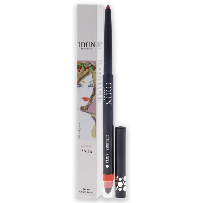 Lip Liner - 304 Anita by Idun Minerals for Women - 0.01 oz Lip Liner, , alternate image number null
