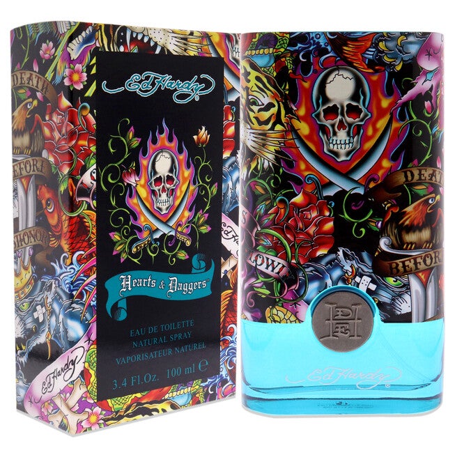 Ed Hardy Hearts and Daggers by Christian Audigier for Men - 3.4 oz EDT Spray, See Description, alternate image number 2