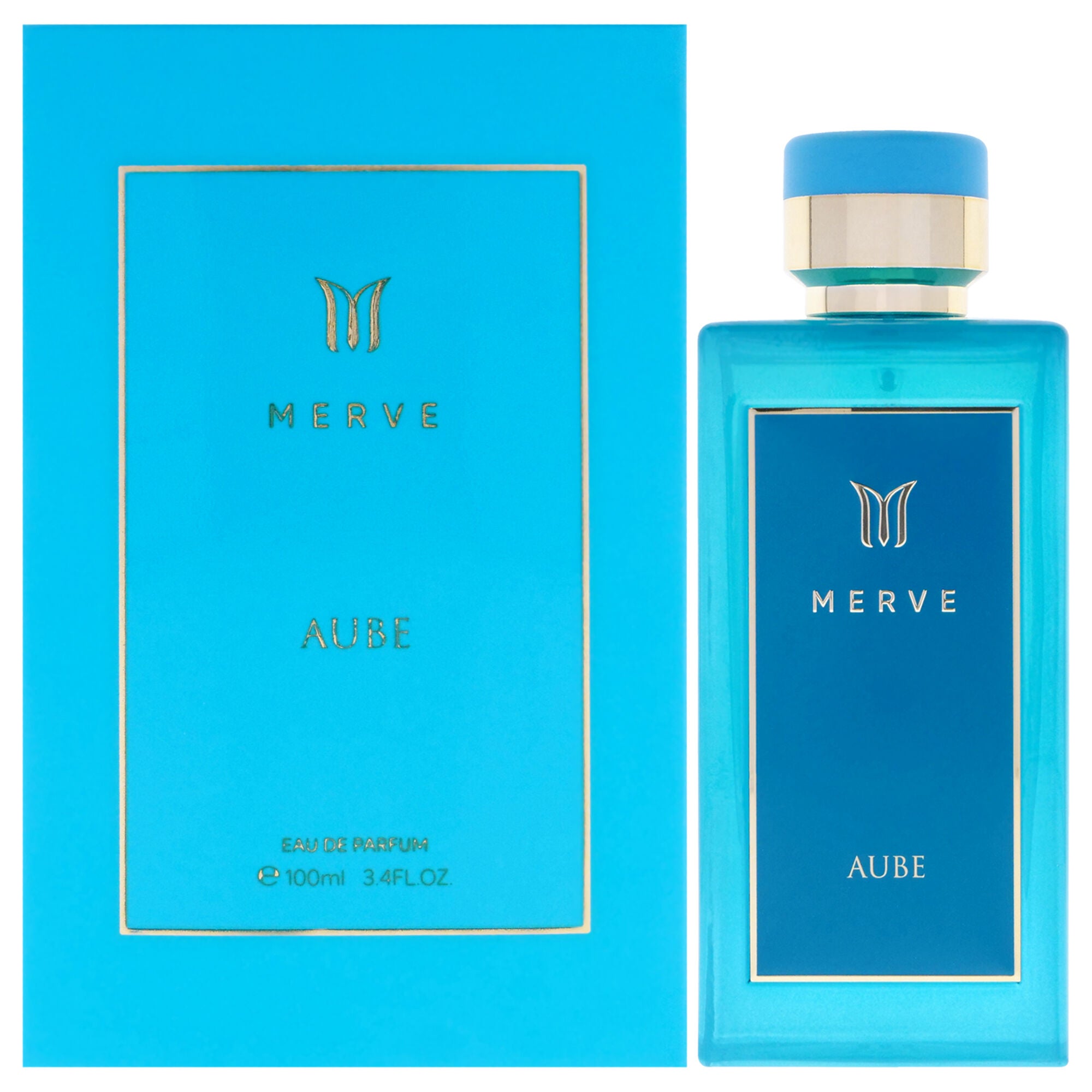 Aube by Merve for Unisex - 3.4 oz EDP Spray, Clear, hi-res image number 0
