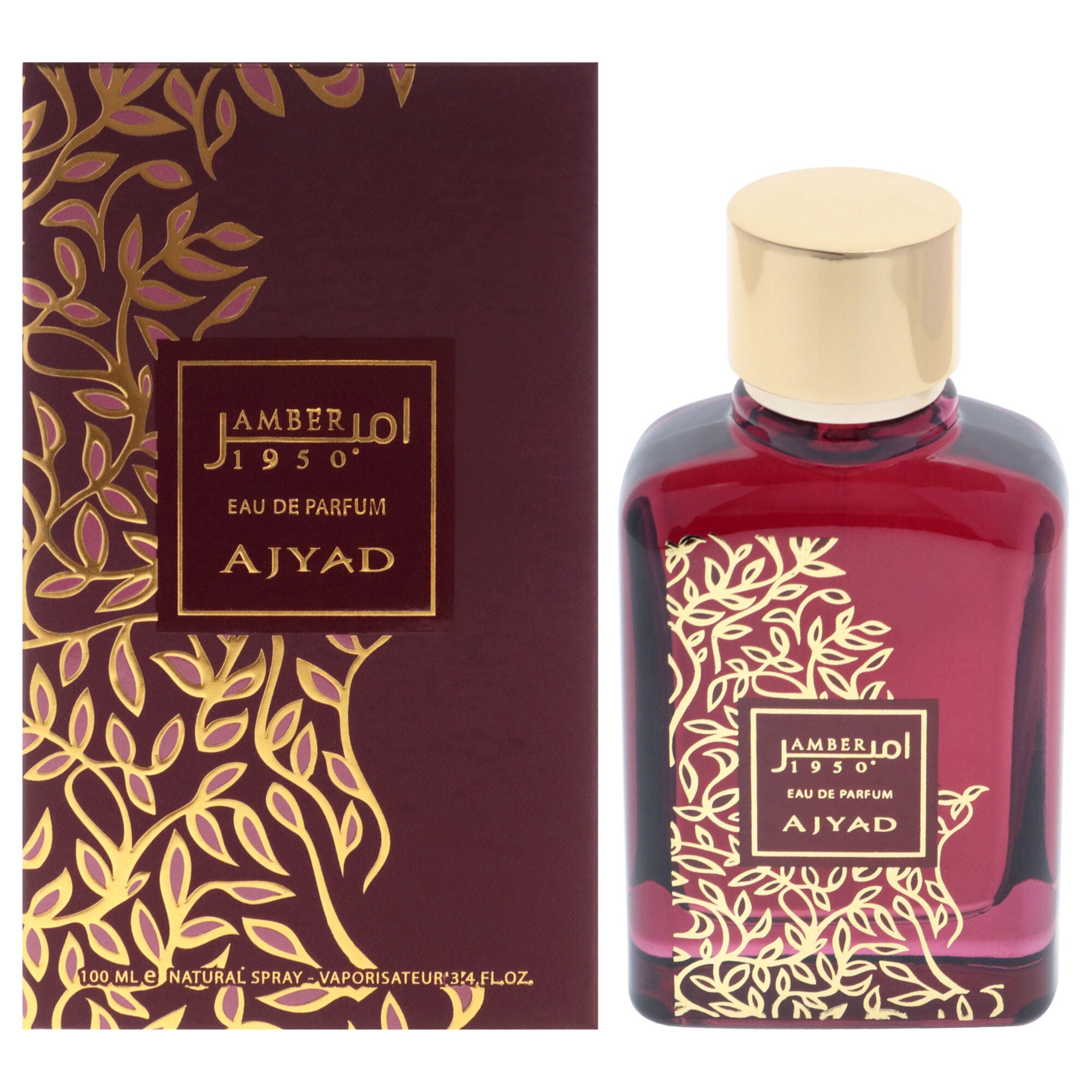 Amber by Ajyad for Women - 3.4 oz EDP Spray, See Description, hi-res image number 0
