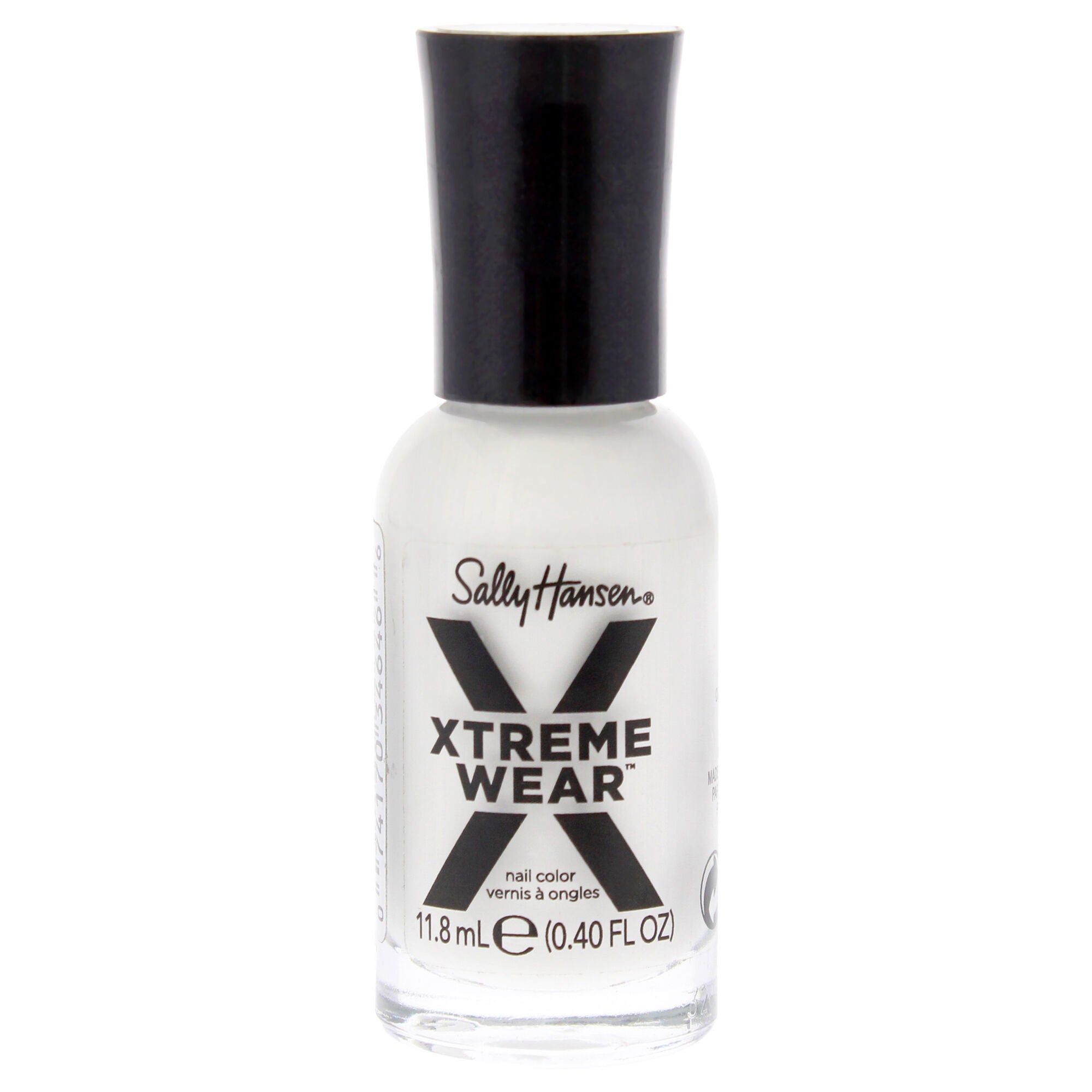 Xtreme Wear Nail Color - 139 White On by Sally Hansen for Women - 0.4 oz Nail Polish, See Description, hi-res image number 0