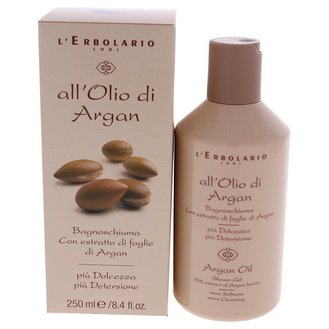 Shower Gel - Argan Oil by LErbolario for Unisex - 8.4 oz Shower Gel, NA, hi-res image number null