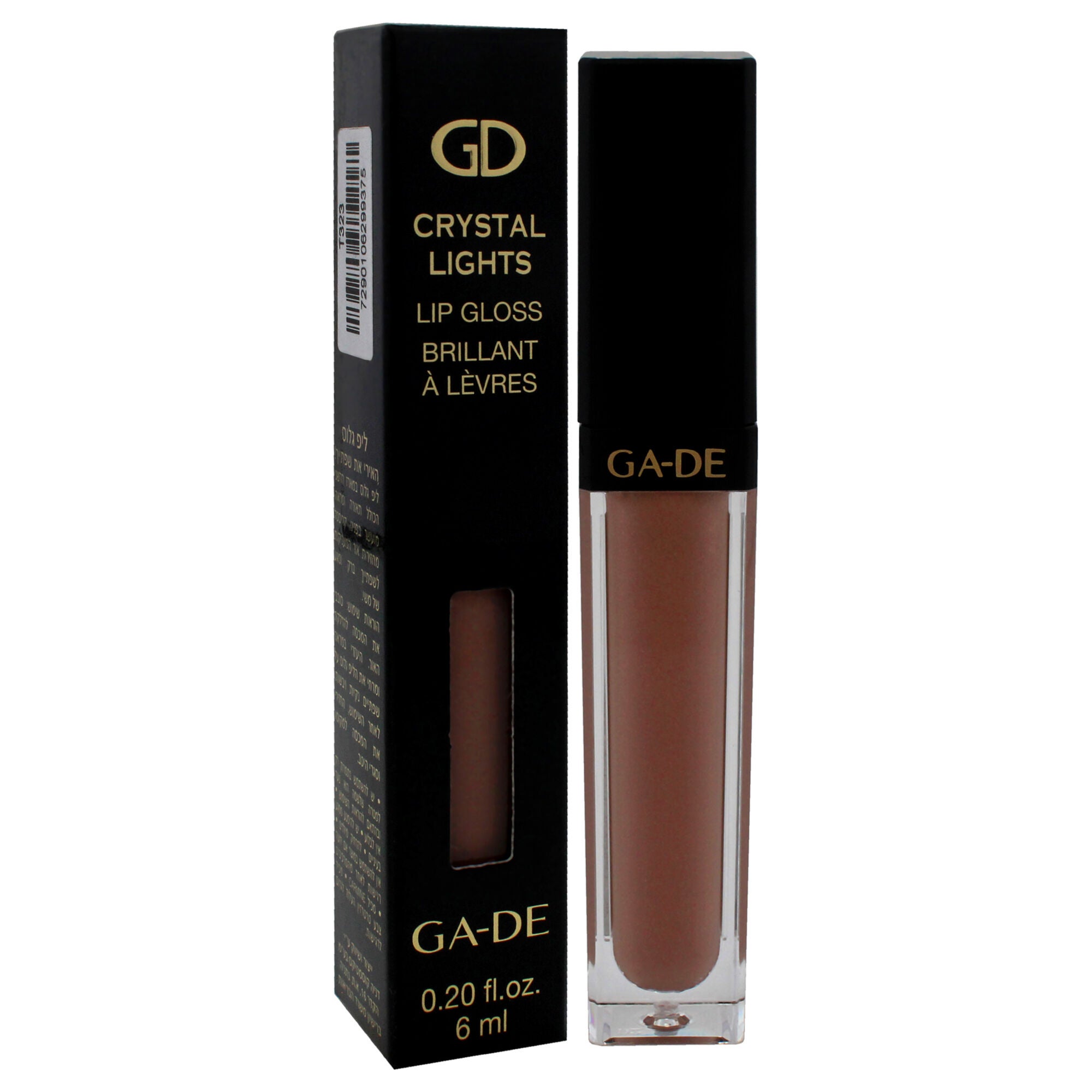 Crystal Lights Lip Gloss - 527 Sand Opal by GA-DE for Women - 0.2 oz Lip Gloss, See Description, alternate image number 1