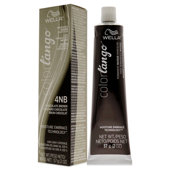 Color Tango Permanent Hair Color - 4NB Medium Brown Neutral Brown by Wella for Unisex - 2 oz Hair Color, See Description, alternate image number 3