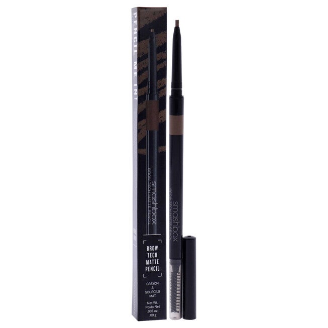 Brow Tech Matte Pencil - Taupe by SmashBox for Women - 0.003 oz Eyebrow Pencil, , alternate image number 6