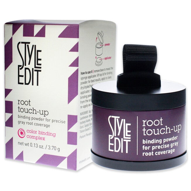 Root Touch-Up Powder - Dark Brown by Style Edit for Unisex - 0.13 oz Hair Color, , alternate image number null