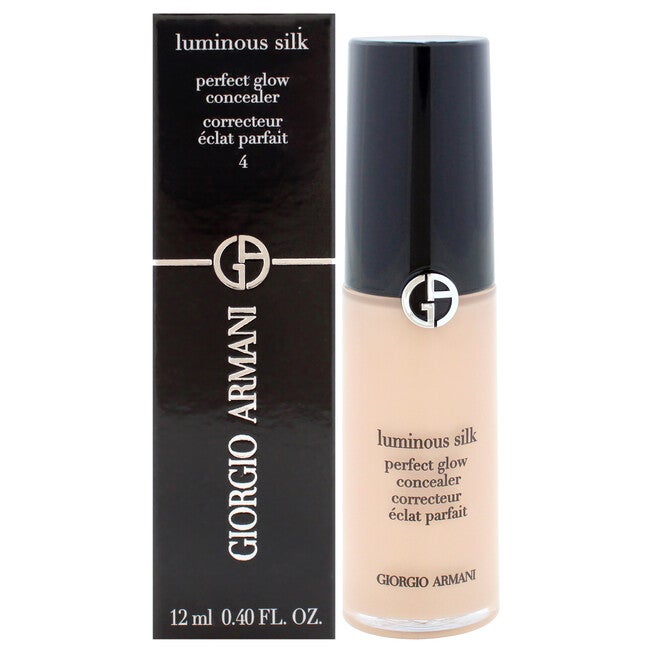 Luminous Silk Concealer - 4 Light Golden by Giorgio Armani for Women - 0.40 oz Concealer, NA, hi-res image number null