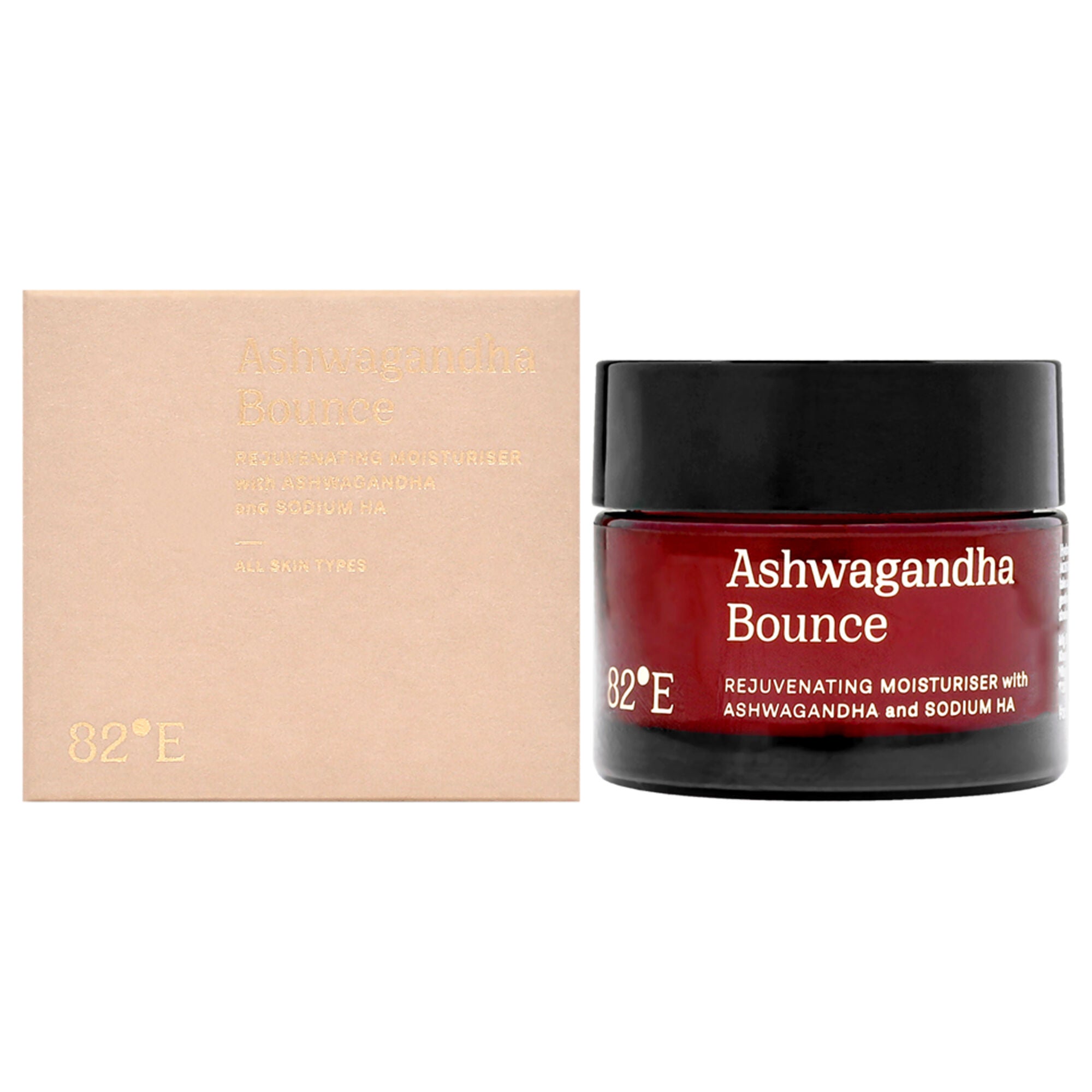 Ashwagandha Bounce Rejuvenating Moisturiser by 82E for Women - 0.5 oz Moisturizer, See Description, hi-res image number 0