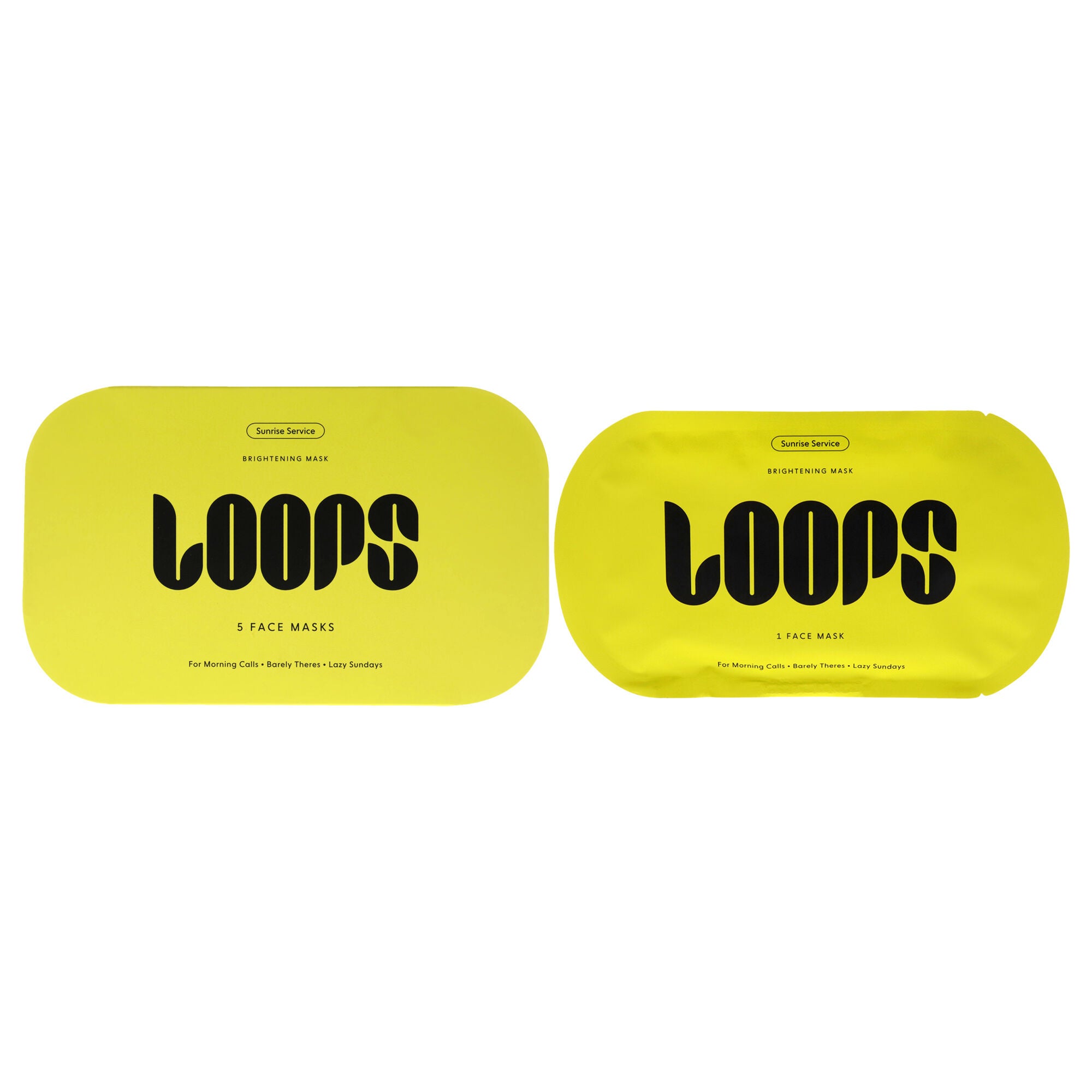 Sunrise Service Brightening Mask by Loops for Women - 5 Pc Mask, See Description, hi-res image number 0
