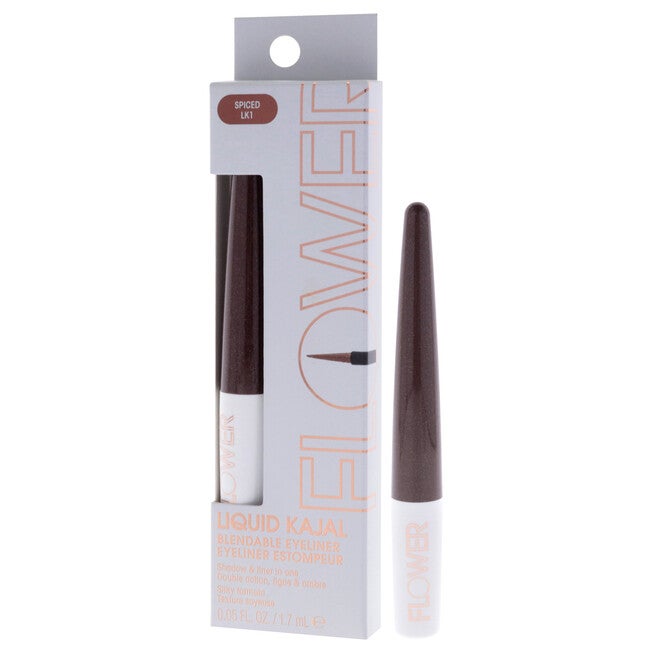 Liquid Kajal Blendable Eyeliner - LK5 Rust by Flower Beauty for Women - 0.05 oz Eyeliner, NA, alternate image number null