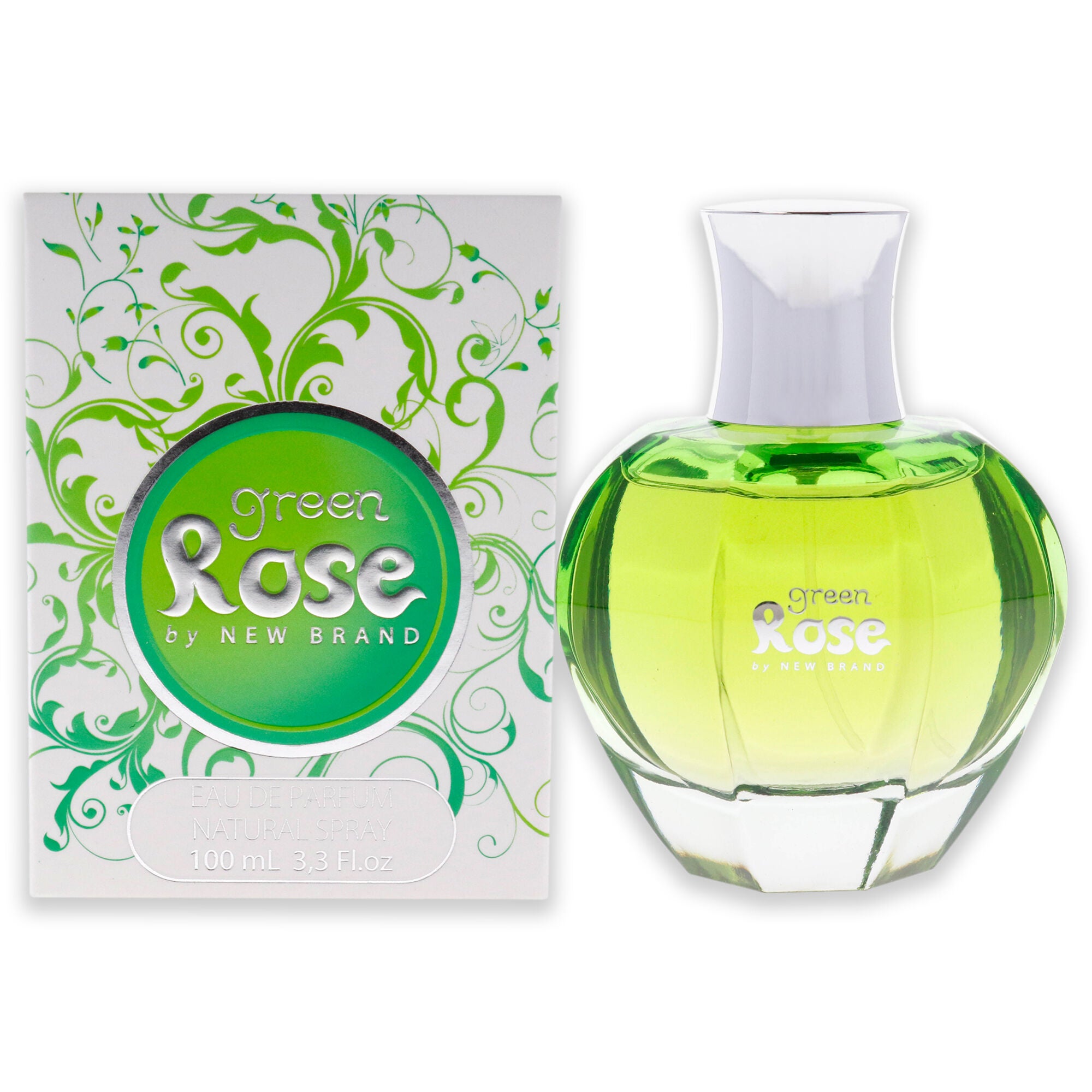 Green Rose by New Brand for Women - 3.3 oz EDP Spray, See Description, hi-res image number 0