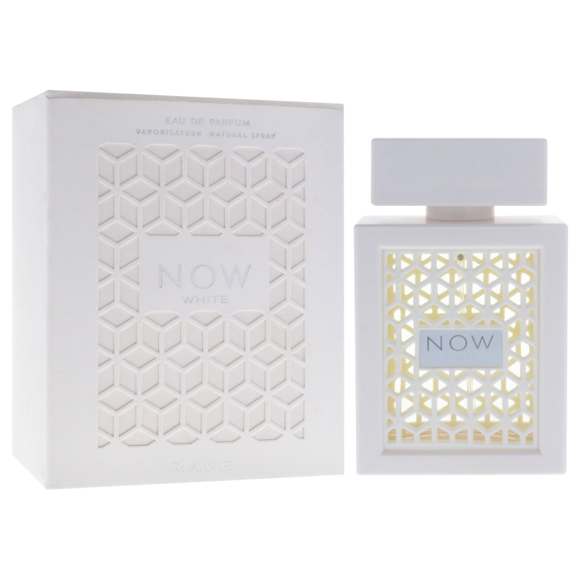 Rave Now White by Lattafa for Unisex - 3.4 oz EDP Spray, Clear, alternate image number 2