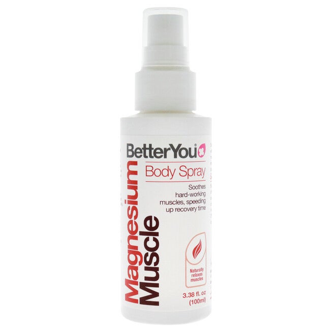 Magnesium Muscle Body Spray by BetterYou for Unisex - 3.38 oz Body Spray, NA, alternate image number null