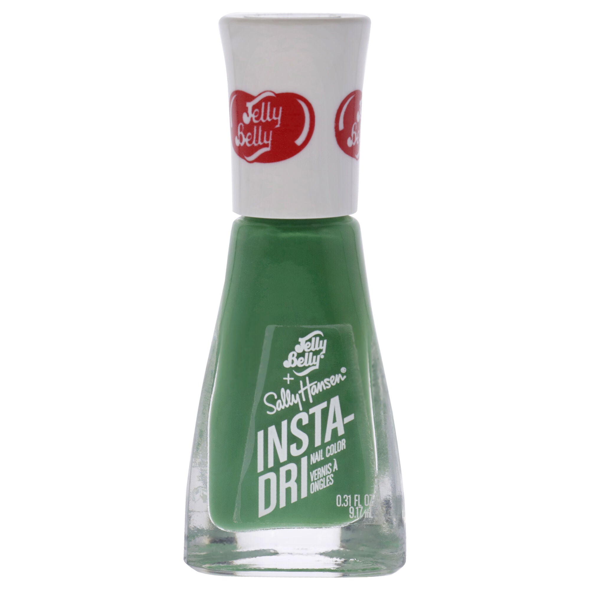 Insta-Dri Jelly Belly Nail Color - 632 Green Apple by Sally Hansen for Women - 0.31 oz Nail Polish, See Description, hi-res image number 0