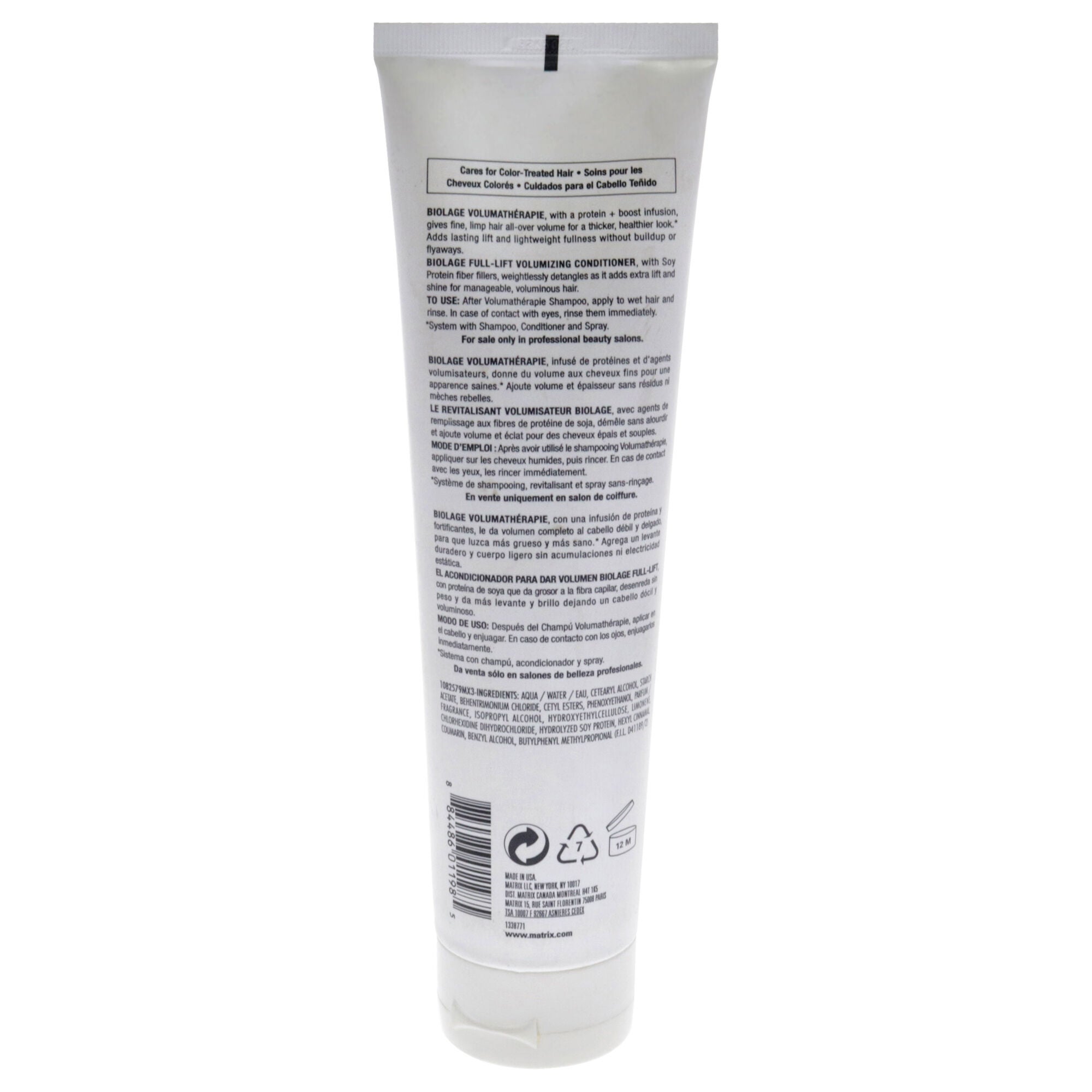 Volumatherapie Full Lift Volumizing Conditioner by Matrix for Unisex - 10.1 oz Conditioner, See Description, alternate image number 1