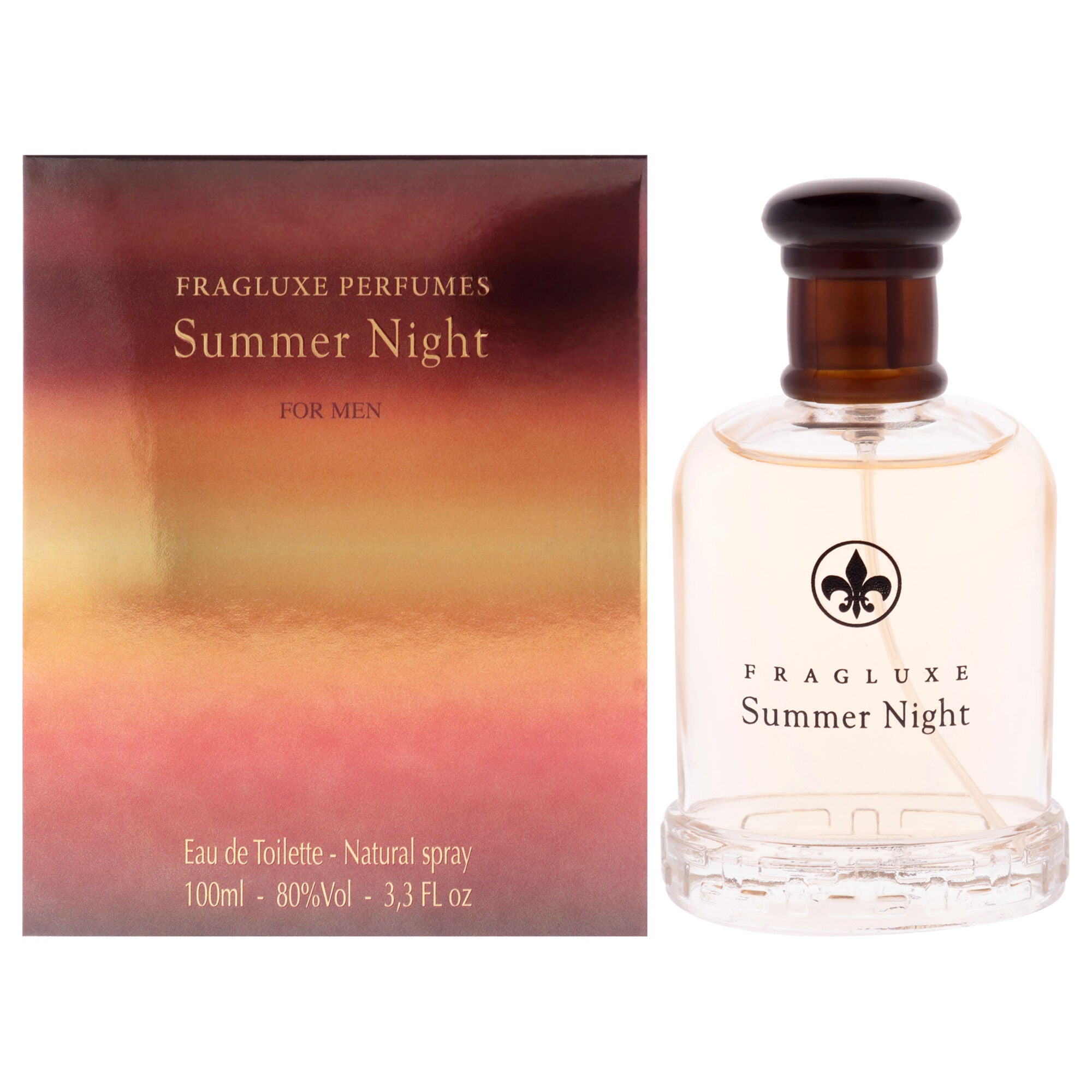 Summer Night by Fragluxe for Men - 3.3 oz EDT Spray, Clear, hi-res image number 0