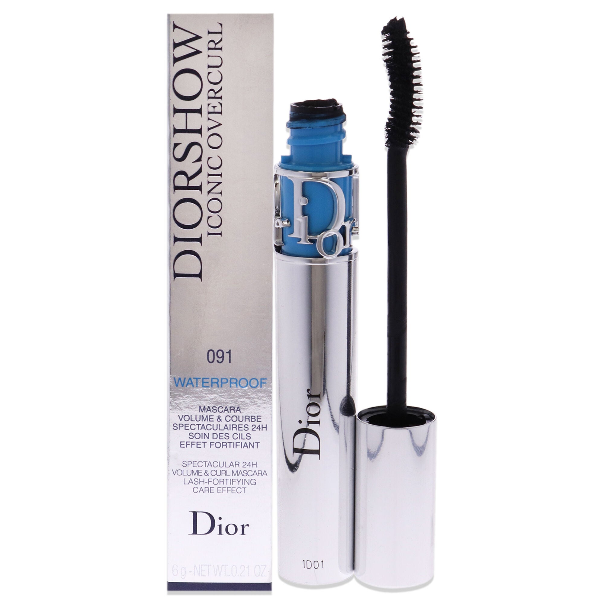 Diorshow Iconic Overcurl Waterproof Mascara - 091 Over Black by Christian Dior for Women - 0.21 oz Mascara, See Description, hi-res image number 0