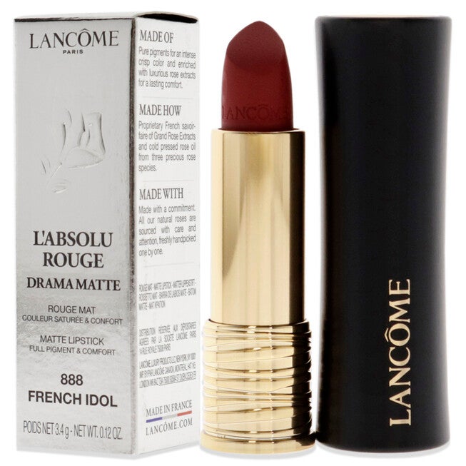 LAbsolu Rouge Drama Matte - 888 French Idol by Lancome for Women - 0.12 oz Lipstick, See Description, alternate image number 3