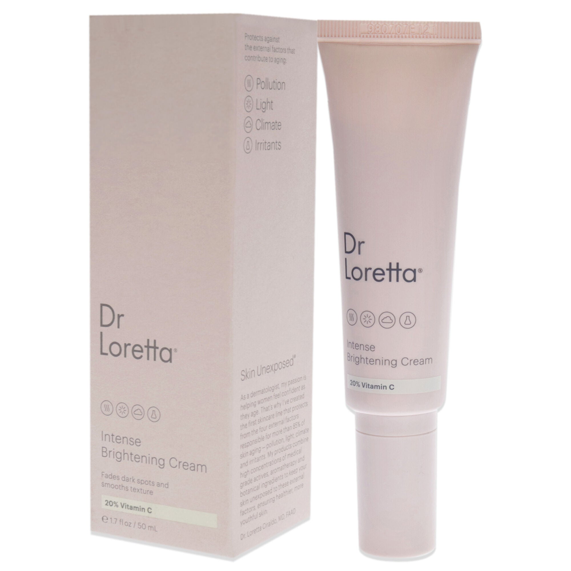 Intense Brightening Cream by Dr. Loretta for Unisex - 1.7 oz Cream, , alternate image number 7