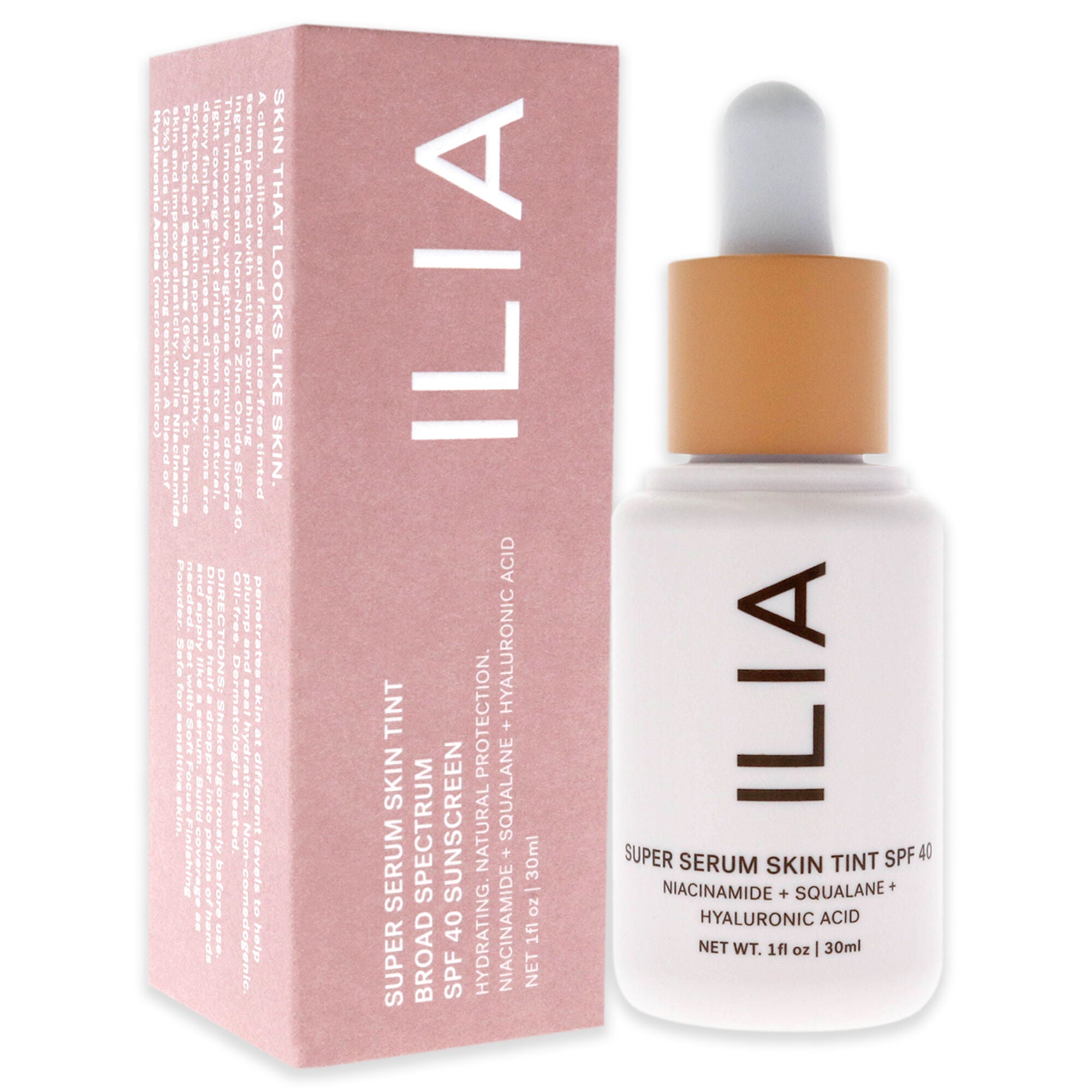 Super Serum Skin Tint Foundation SPF 40 - ST6 Ora by ILIA Beauty for Women - 1 oz Foundation, See Description, alternate image number 1