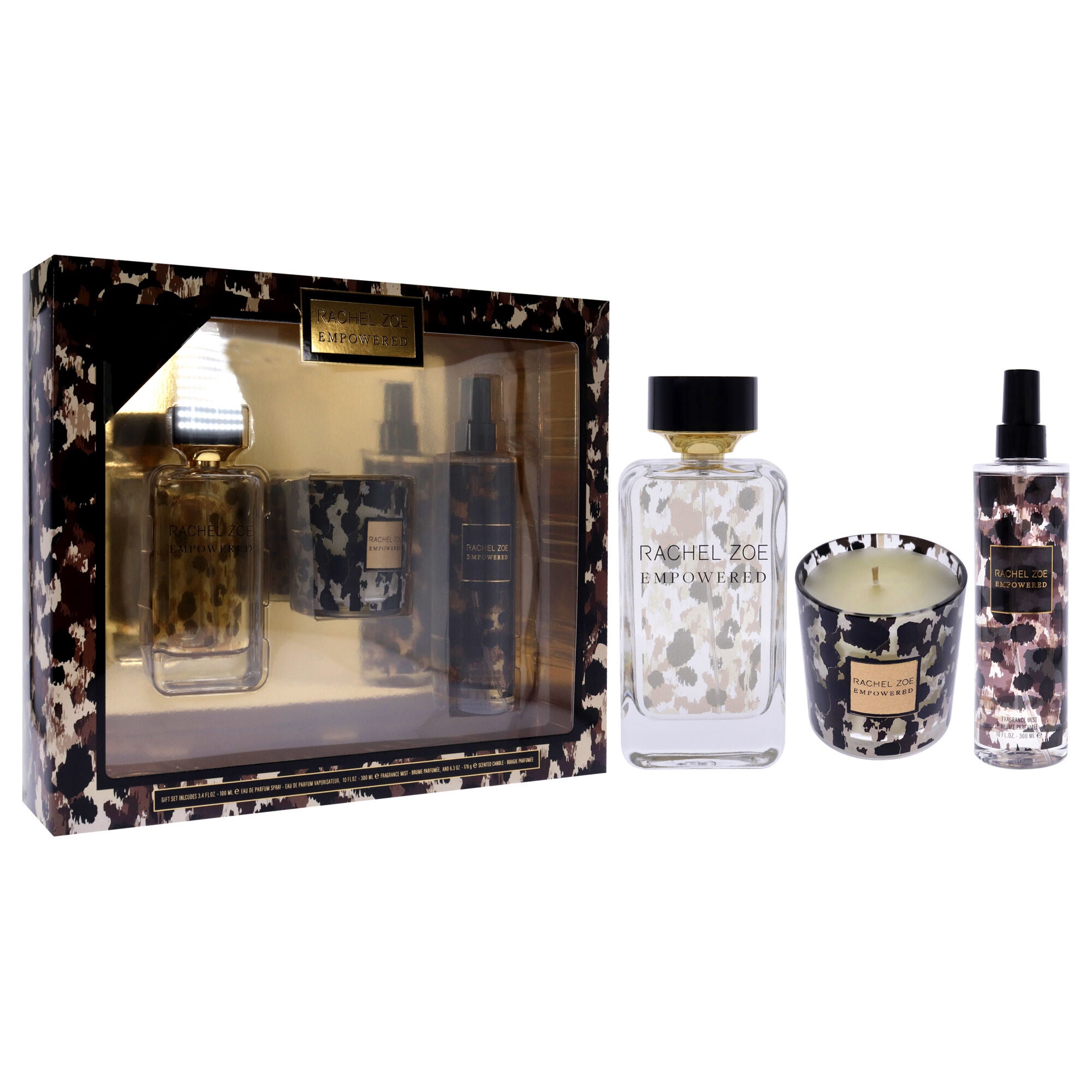 Empowered by Rachel Zoe for Women - 3 Pc Gift Set 3.4oz EDP Spray, 10oz Fragrance Mist, 6.3oz Candle, See Description, alternate image number 2