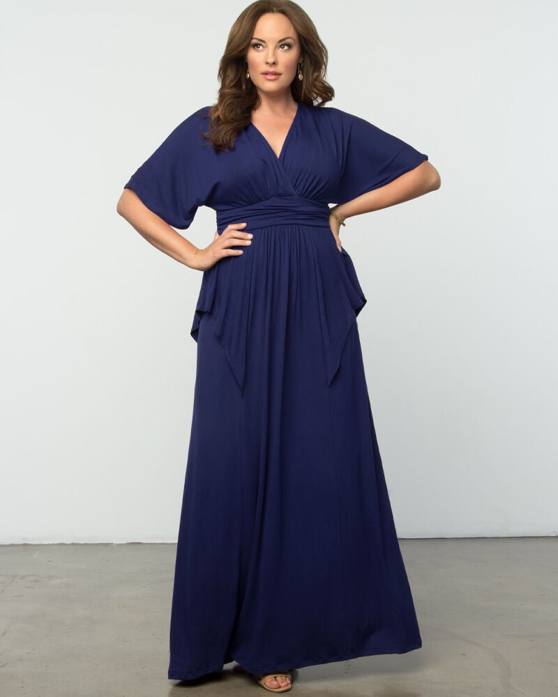 Indie Flair Maxi Dress, Nouveau Navy, hi-res image number 0