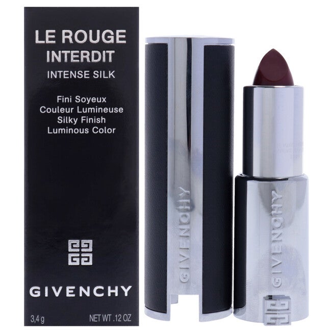 Le Rouge Interdit Intense Silk Lipstick - 334 Grenat Volontaire by Givenchy for Women - 0.12 oz Lipstick, See Description, hi-res image number 0