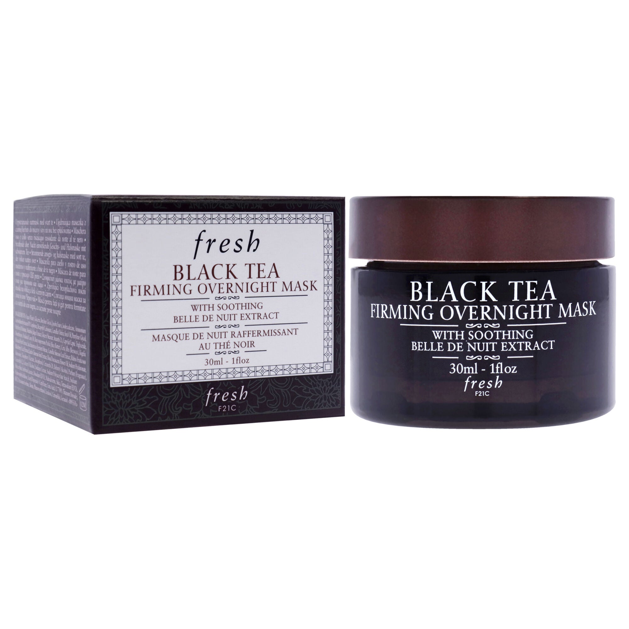Black Tea Firming Overnight Mask by Fresh for Women - 1 oz Mask, See Description, alternate image number 2