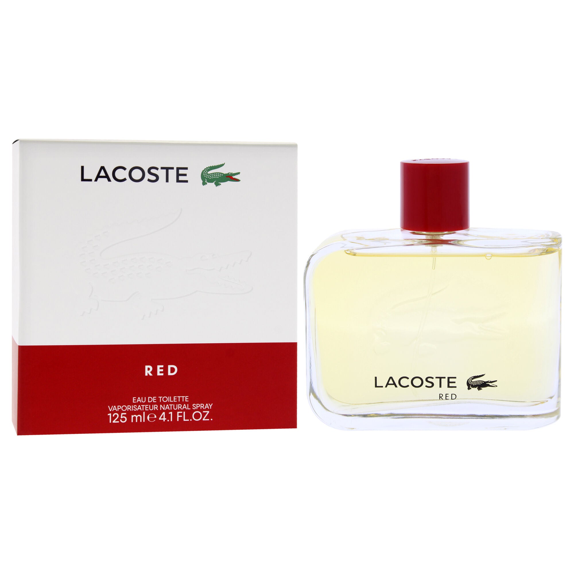 Lacoste Red by Lacoste for Men - 4.2 oz EDT Spray, See Description, alternate image number 1
