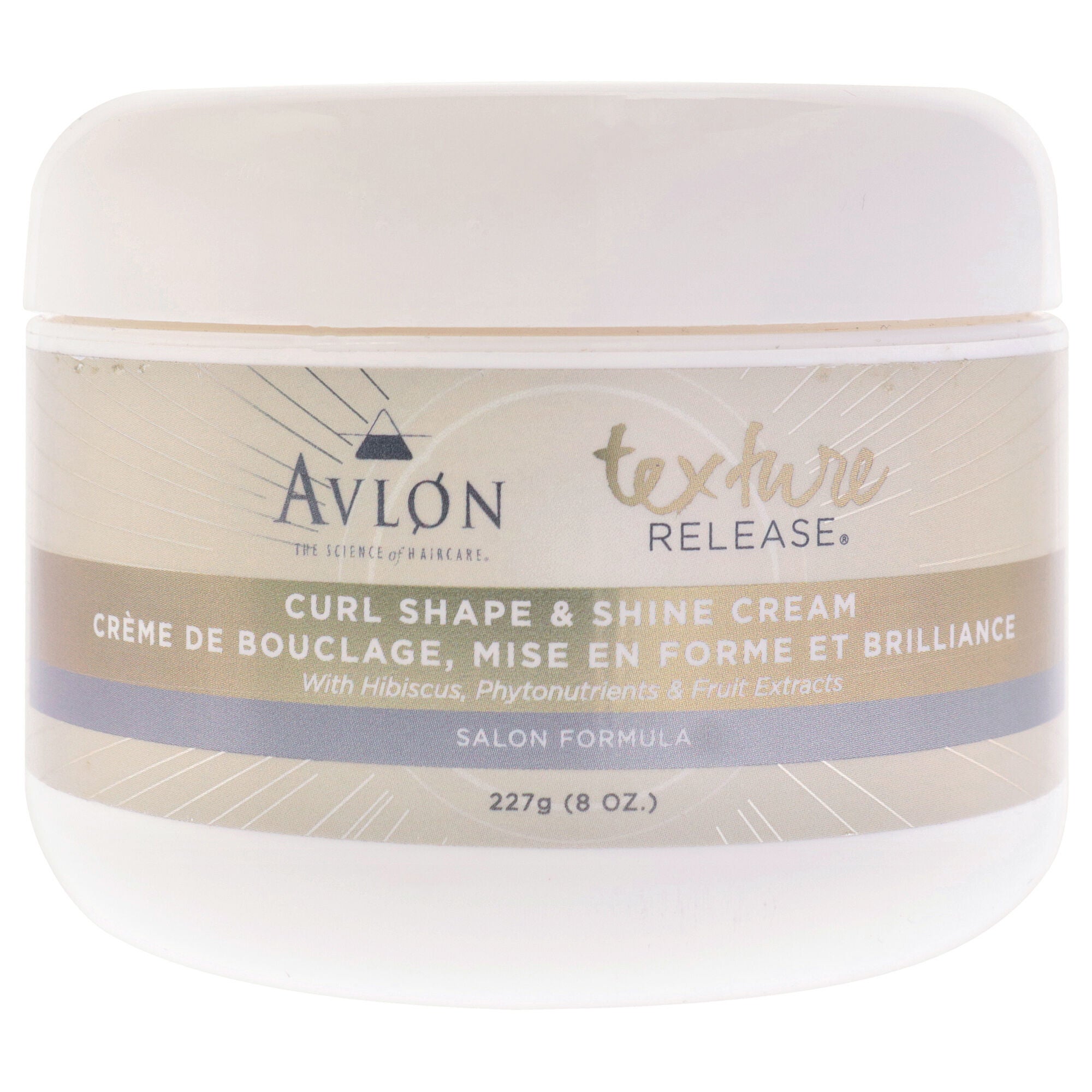Texture Release Curl Shape and Shine Cream by Avlon for Unisex - 8 oz Cream, White, hi-res image number 0