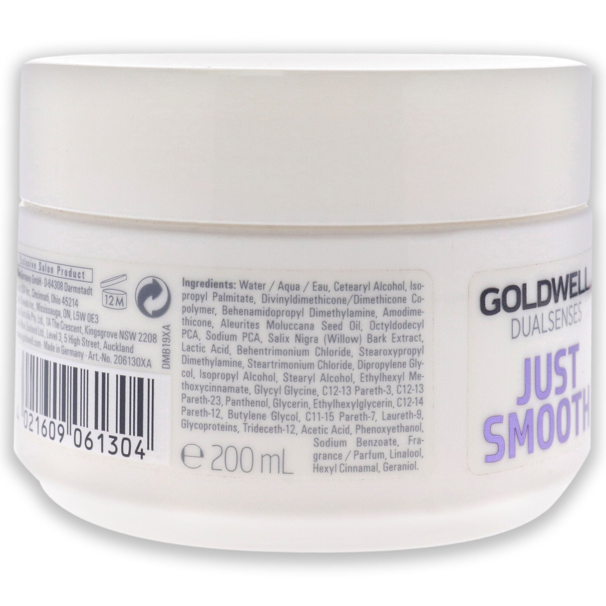 Dualsenses Just Smooth 60 Second Treatment by Goldwell for Unisex - 6.7 oz Treatment, , alternate image number 4