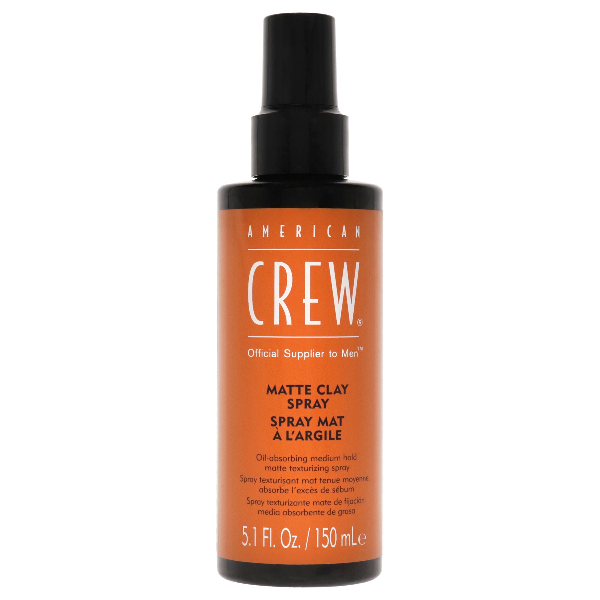 Matte Clay Spray by American Crew for Men - 5.1 oz Hair Spray, , alternate image number 1