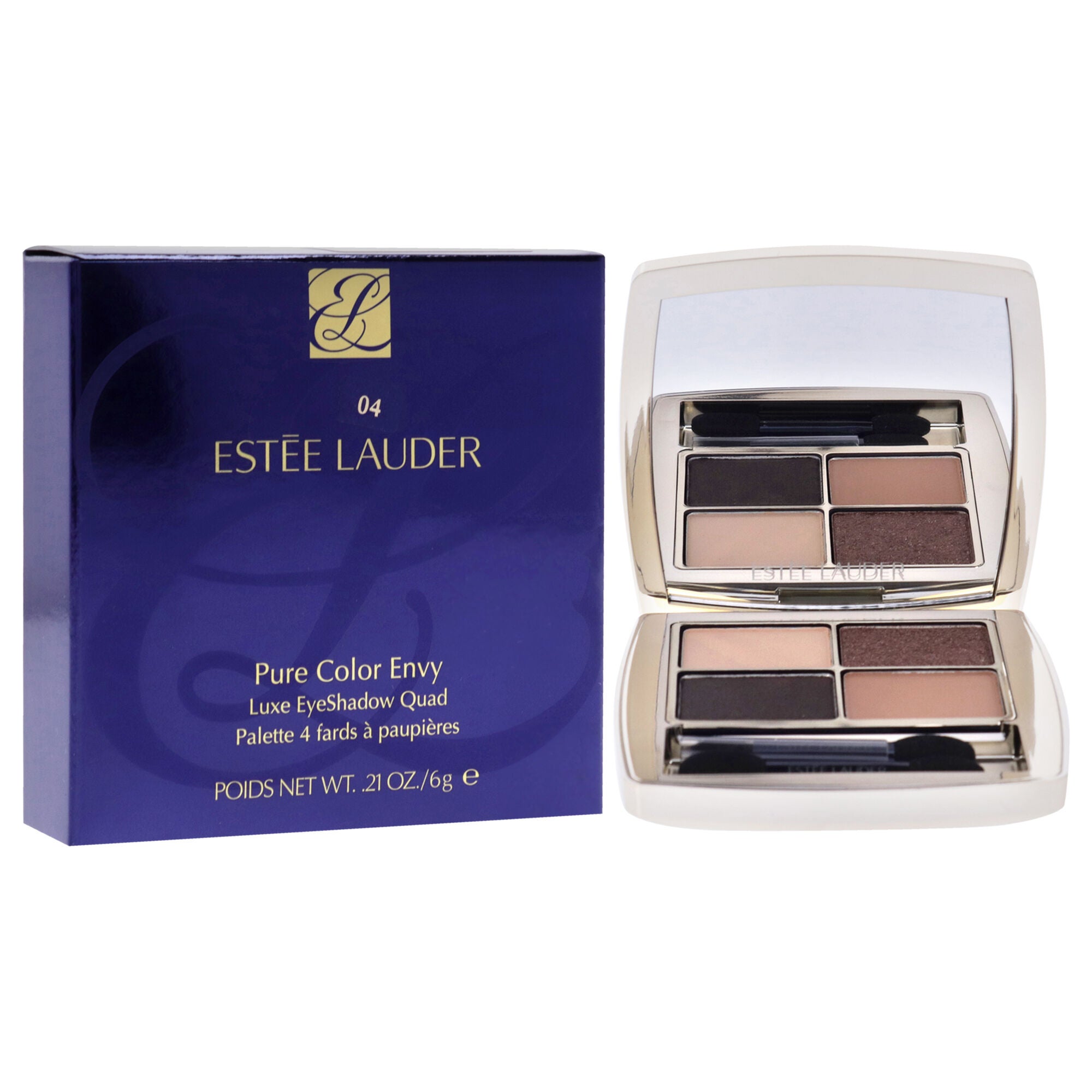 Pure Color Envy Luxe Eyeshadow Quad - 04 Desert Dunes by Estee Lauder for Women - 0.21 oz Eye Shadow, See Description, alternate image number 2