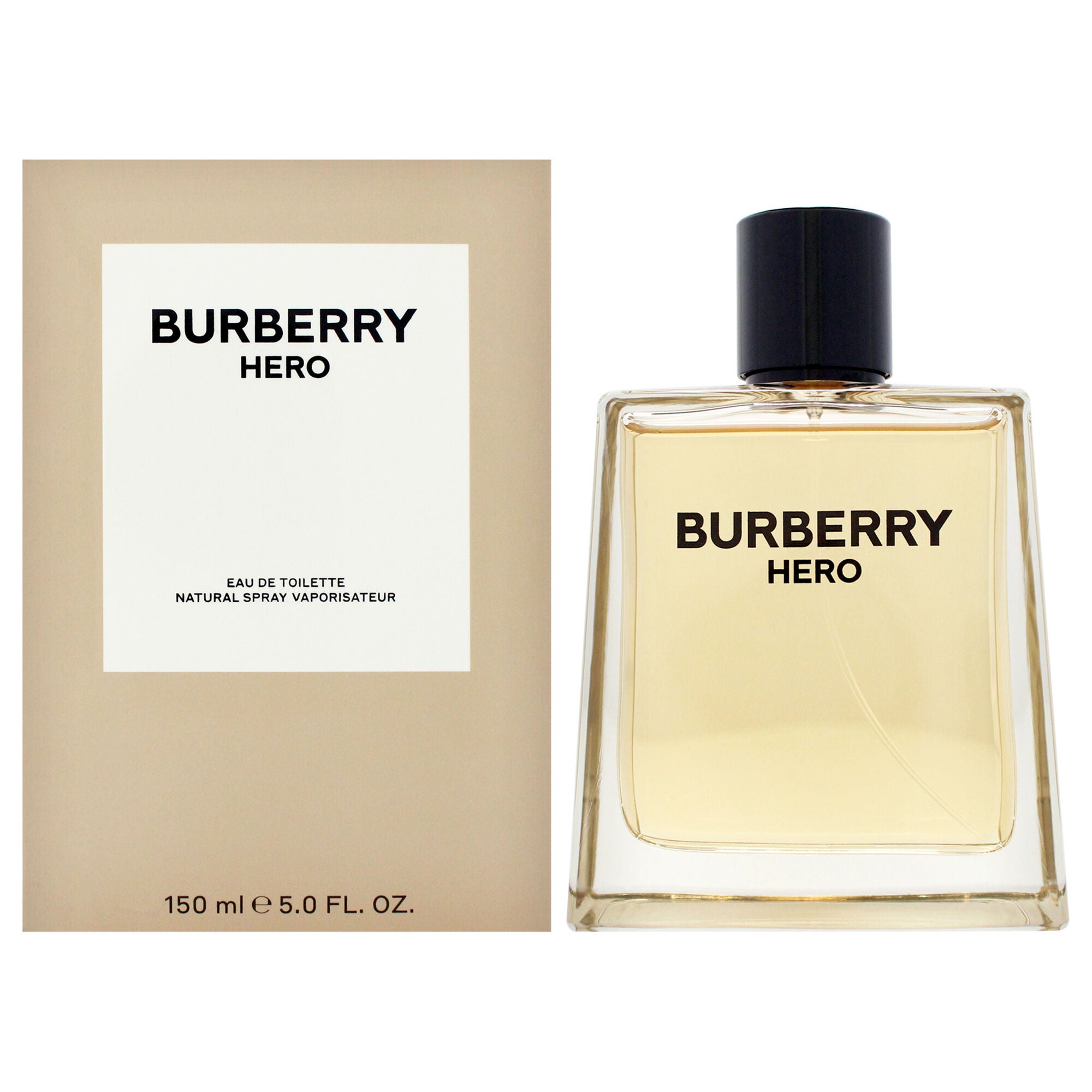 Burberry Hero by Burberry for Men - 5 oz EDT Spray, Clear, hi-res image number 0