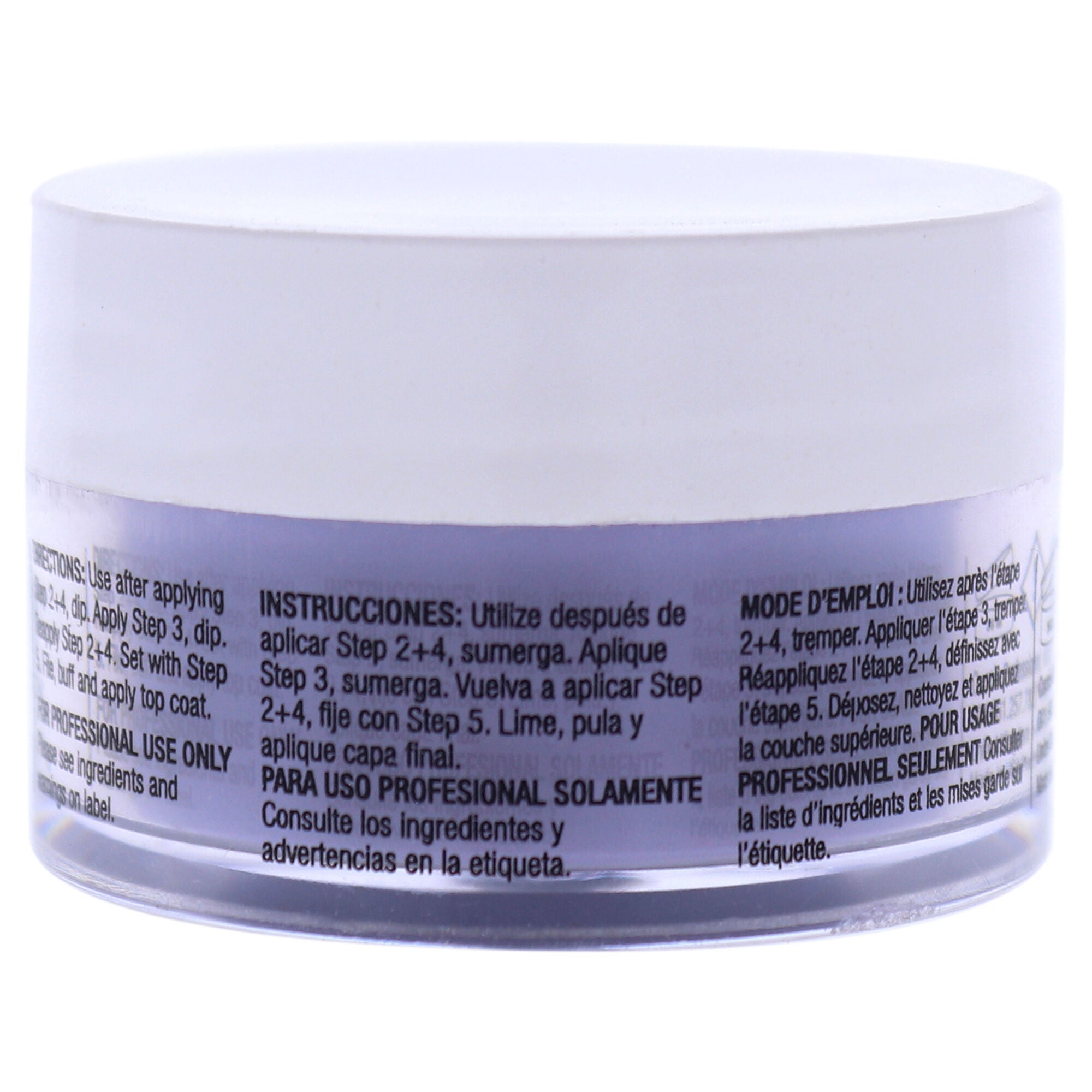 Pro Powder Polish Nail Colour Dip System - Muted Grape Purple by Cuccio Colour for Women - 0.5 oz Nail Powder, See Description, alternate image number 2