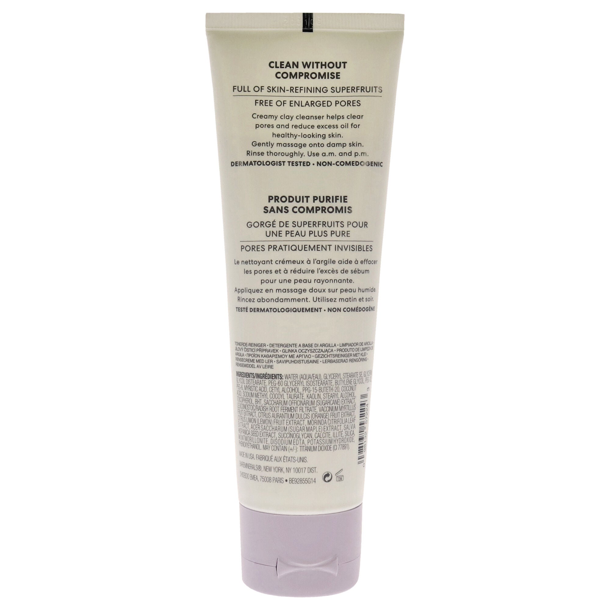 Poreless Clay Cleanser by bareMinerals for Unisex - 4 oz Cleanser, See Description, alternate image number 2