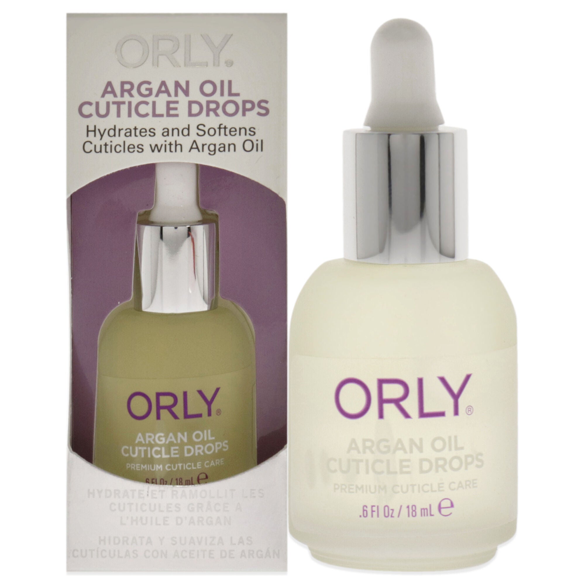 Argan Oil Cuticle Drops by Orly for Women - 0.6 oz Oil, See Description, hi-res image number 0