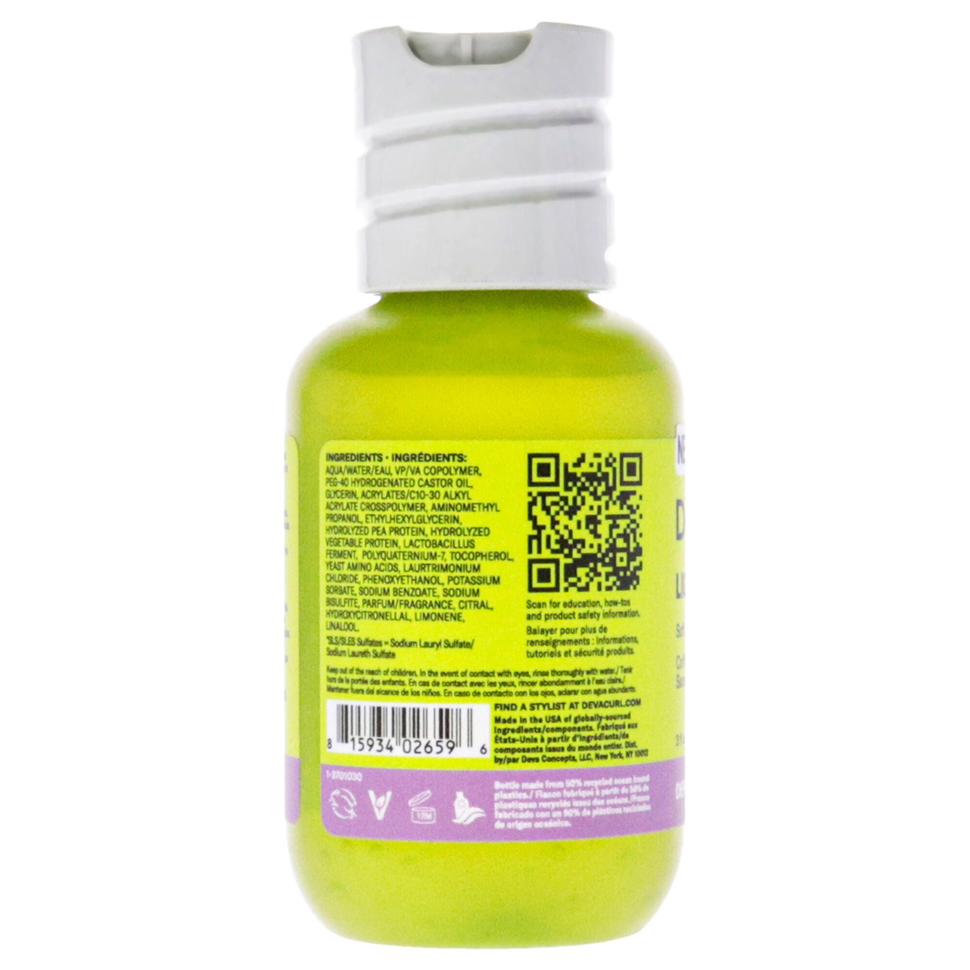 Light Defining Gel by DevaCurl for Unisex - 3 oz Gel, , alternate image number 5