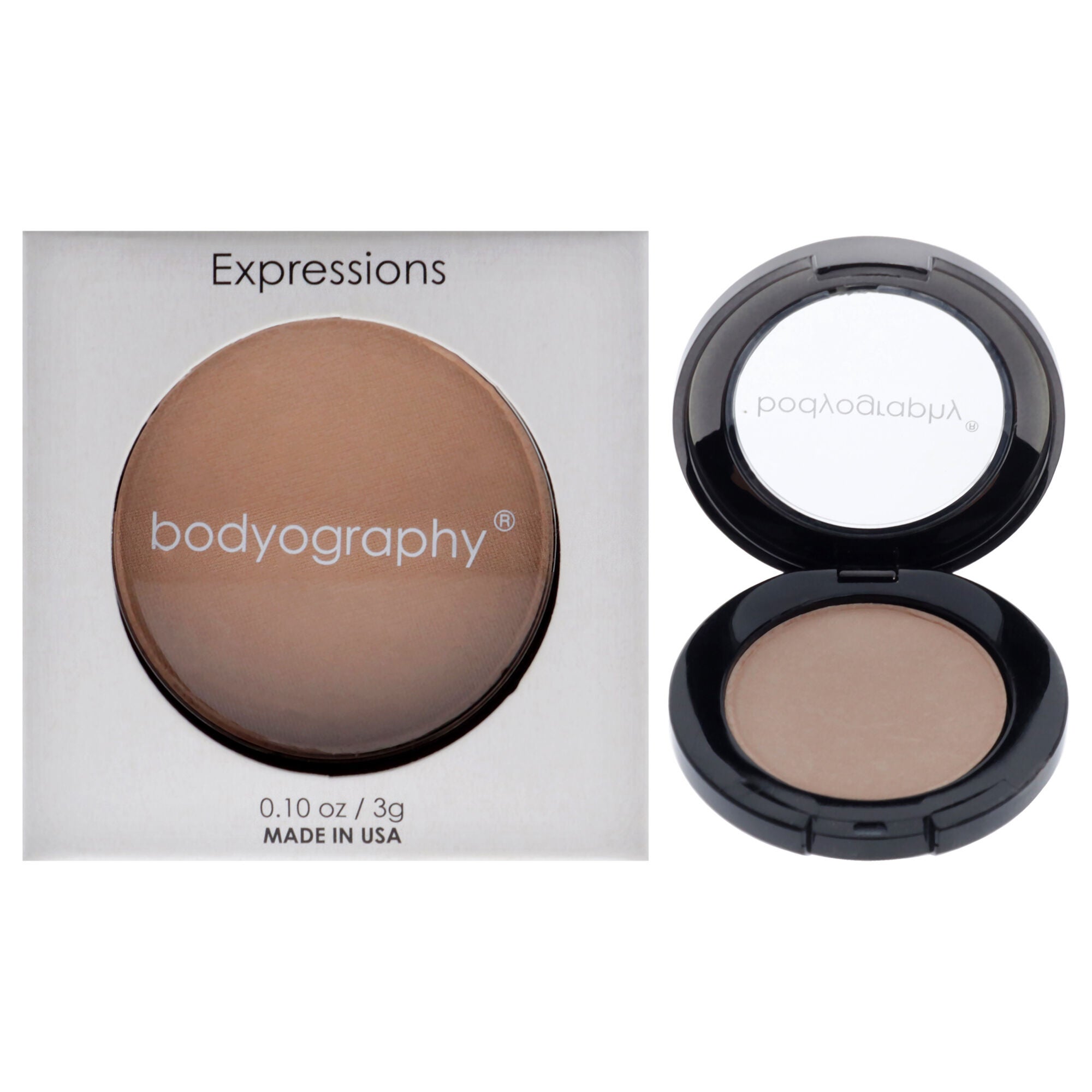 Expression Eyeshadow Satin - Cream Sicle Peach by Bodyography for Women - 0.10 oz Eye Shadow, See Description, hi-res image number 0