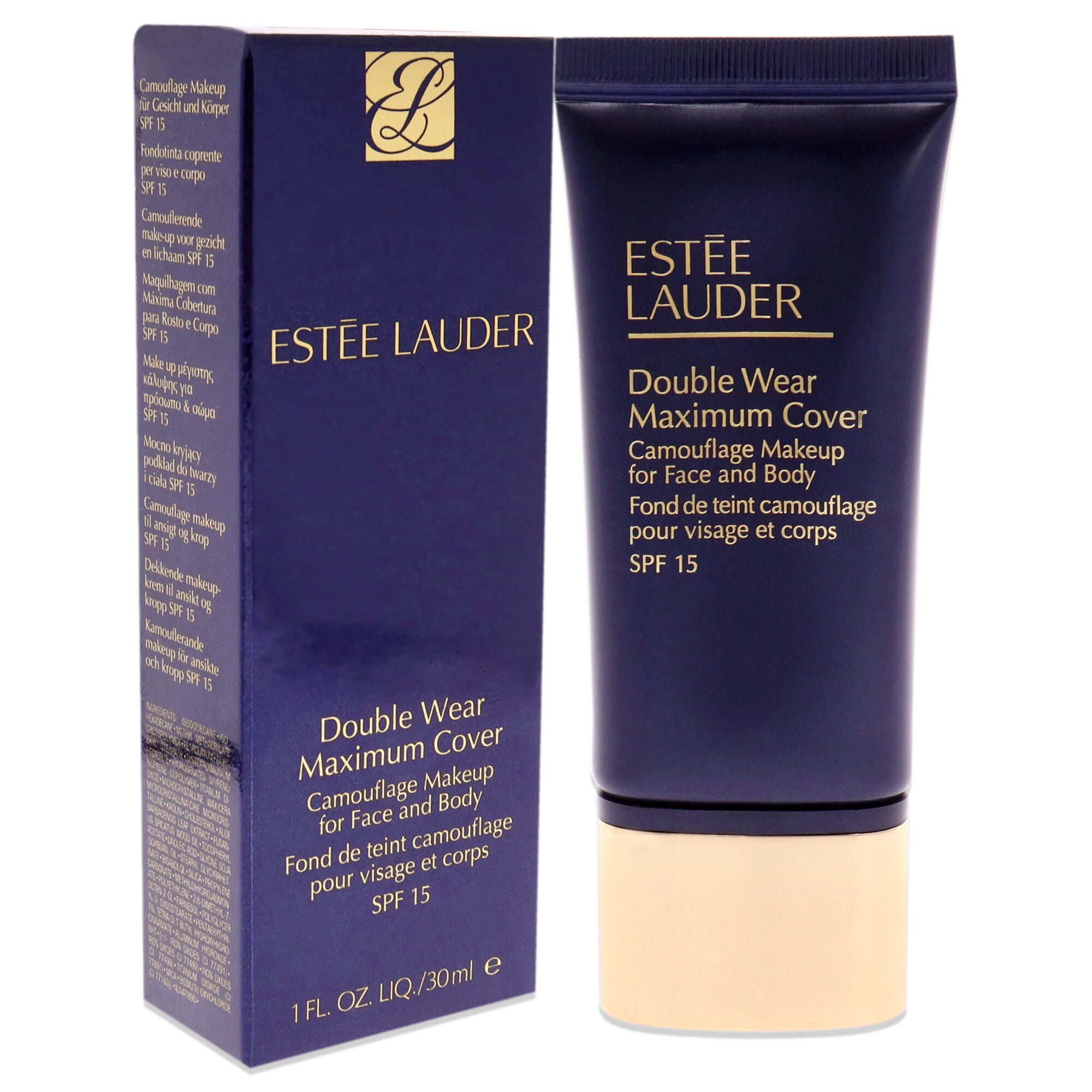 Double Wear Maximum Cover Camouflage Makeup SPF 15 - 2C5 Creamy Tan by Estee Lauder for Women - 1 oz Foundation, , alternate image number 6