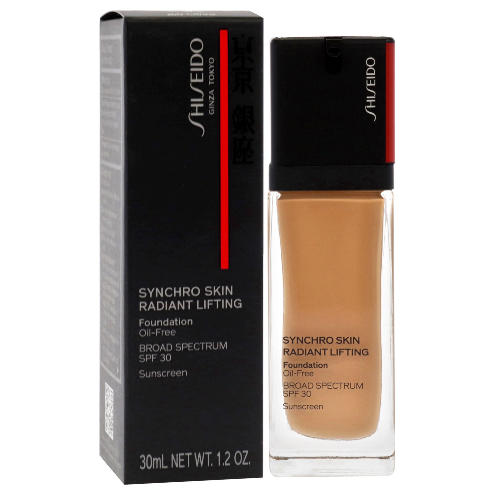 Synchro Skin Radiant Lifting Foundation SPF 30 - 360 Citrine by Shiseido for Women - 1.2 oz Foundation, See Description, alternate image number 2