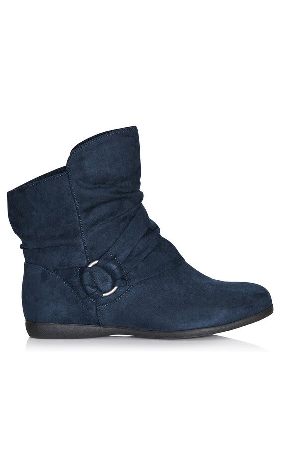 WIDE FIT Serena Ankle Boot - navy, , alternate image number null