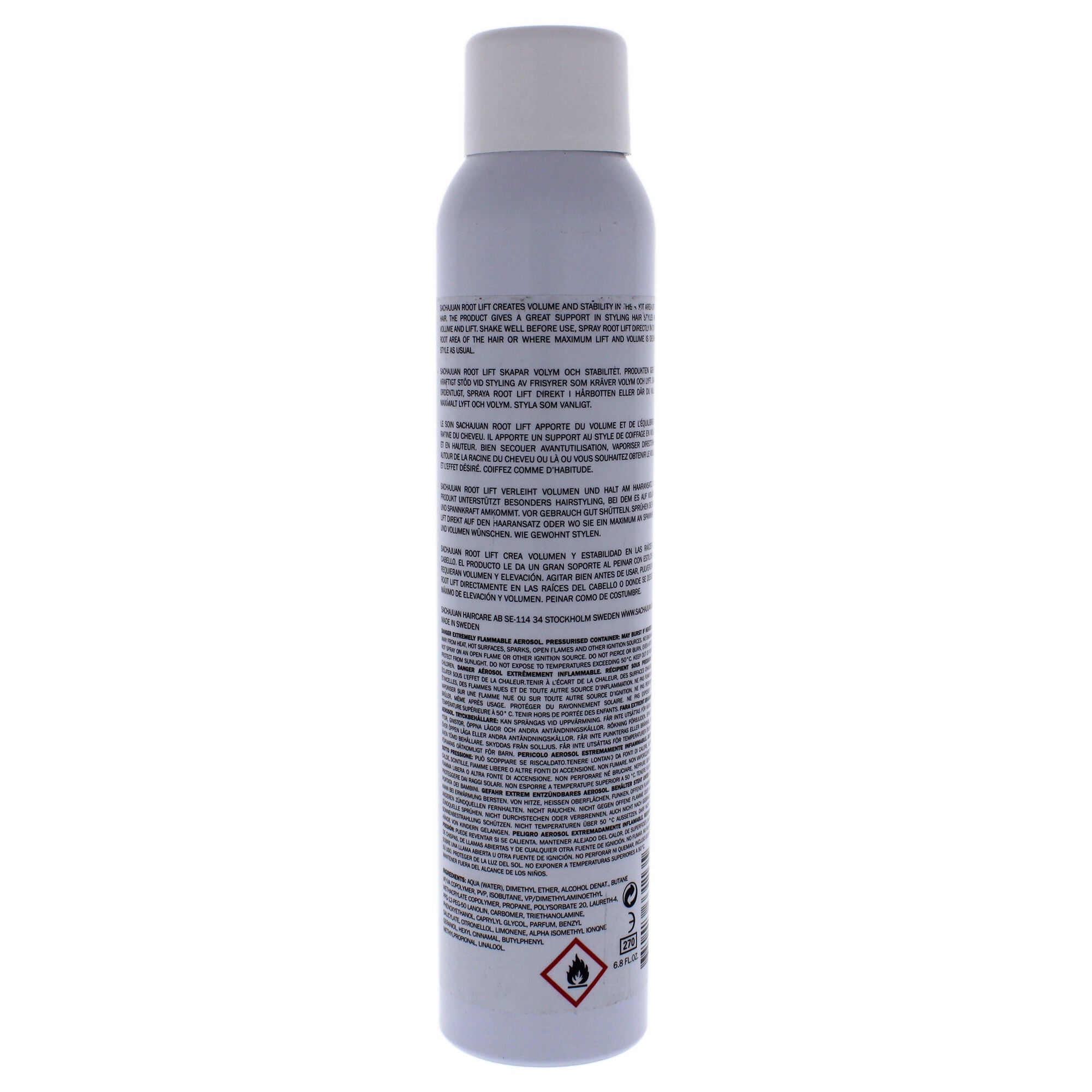 Root Lift Strong Hold Spray by Sachajuan for Unisex - 6.1 oz Hairspray, See Description, alternate image number 2