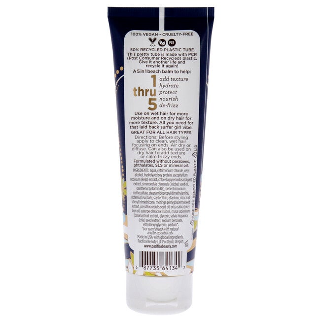 Salty Waves Beach Hair Balm by Pacifica for Unisex - 4 oz Balm, NA, alternate image number null
