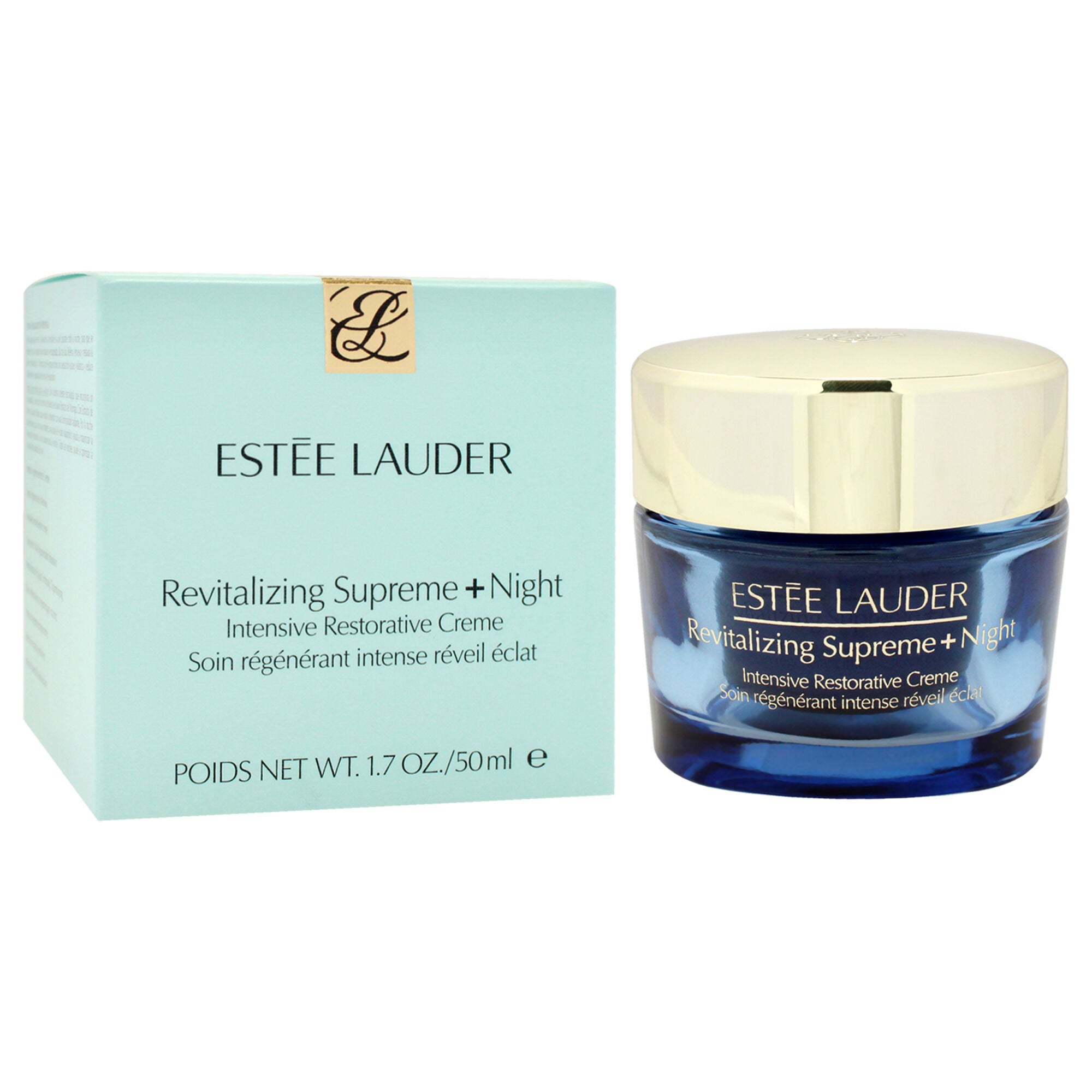 Revitalizing Supreme Plus Night Intensive Restorative Creme by Estee Lauder for Unisex - 1.7 oz Cream, See Description, alternate image number 2